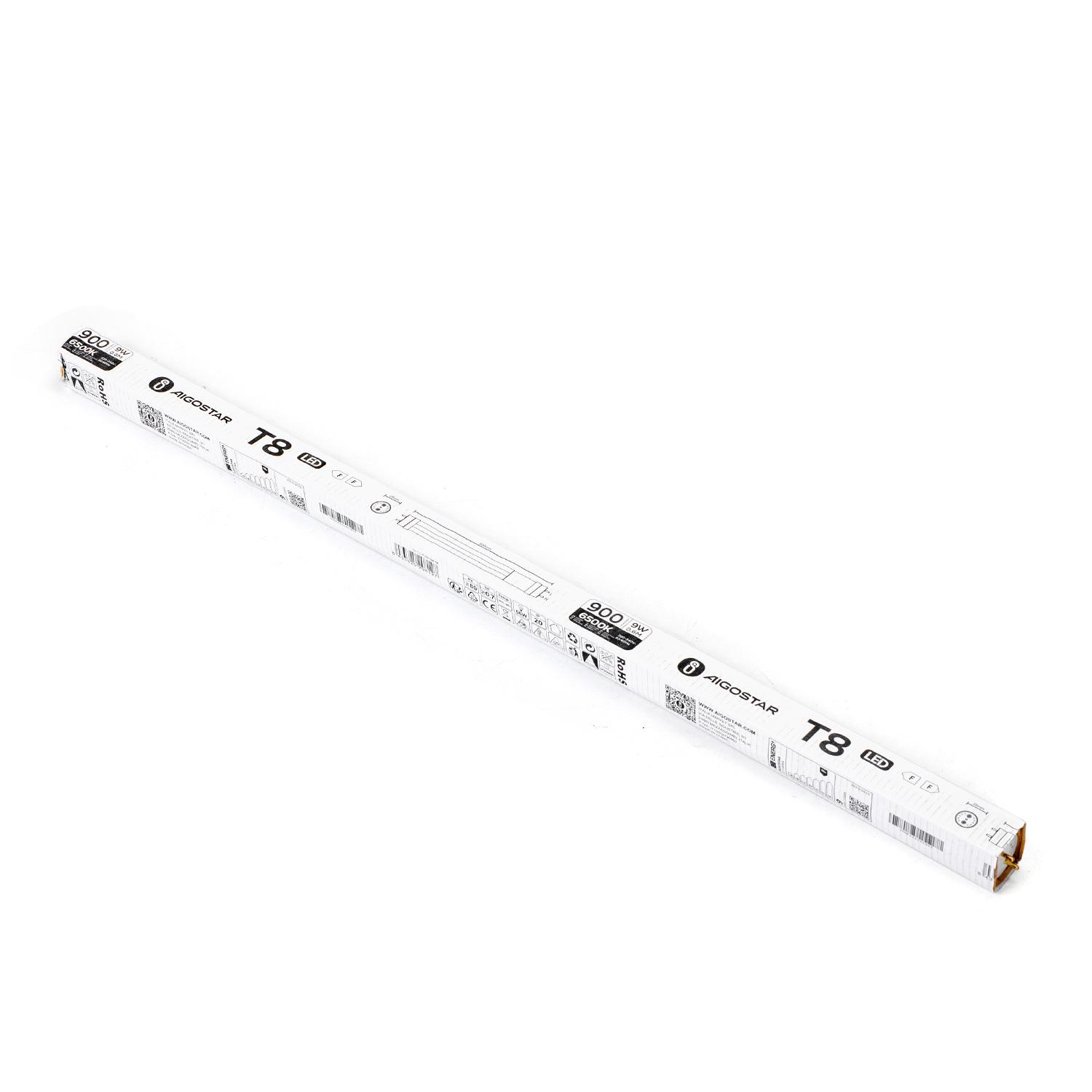 LED Glass T8 Light Tube 0.6m 8W