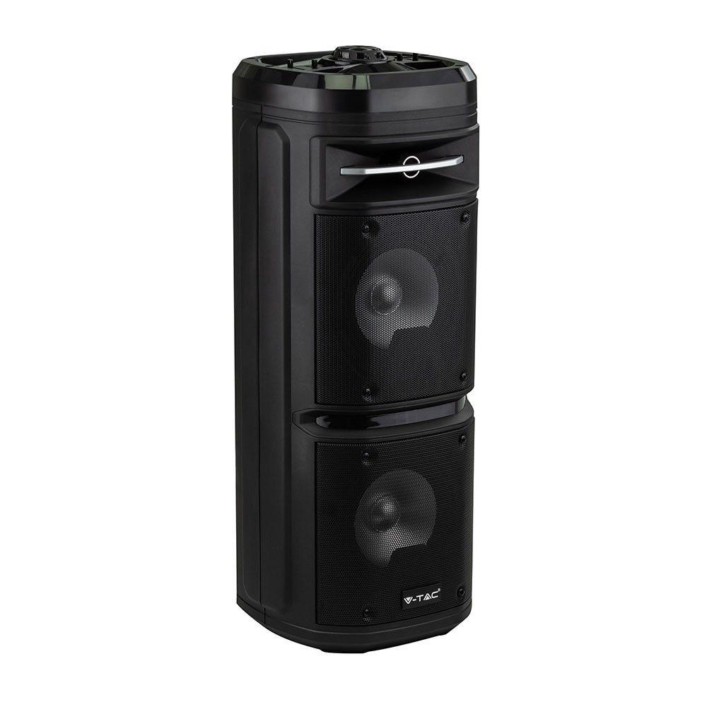 VT-6207-2 30W RECHARGEABLE SPEAKER WITH 1 WIRED MICROPHONE-RF CONTROL