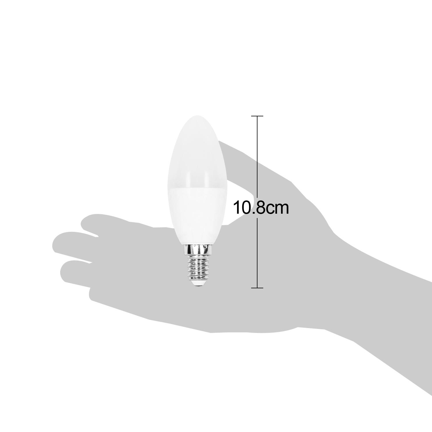 LED E14 C37 7W Barwa Ciepła