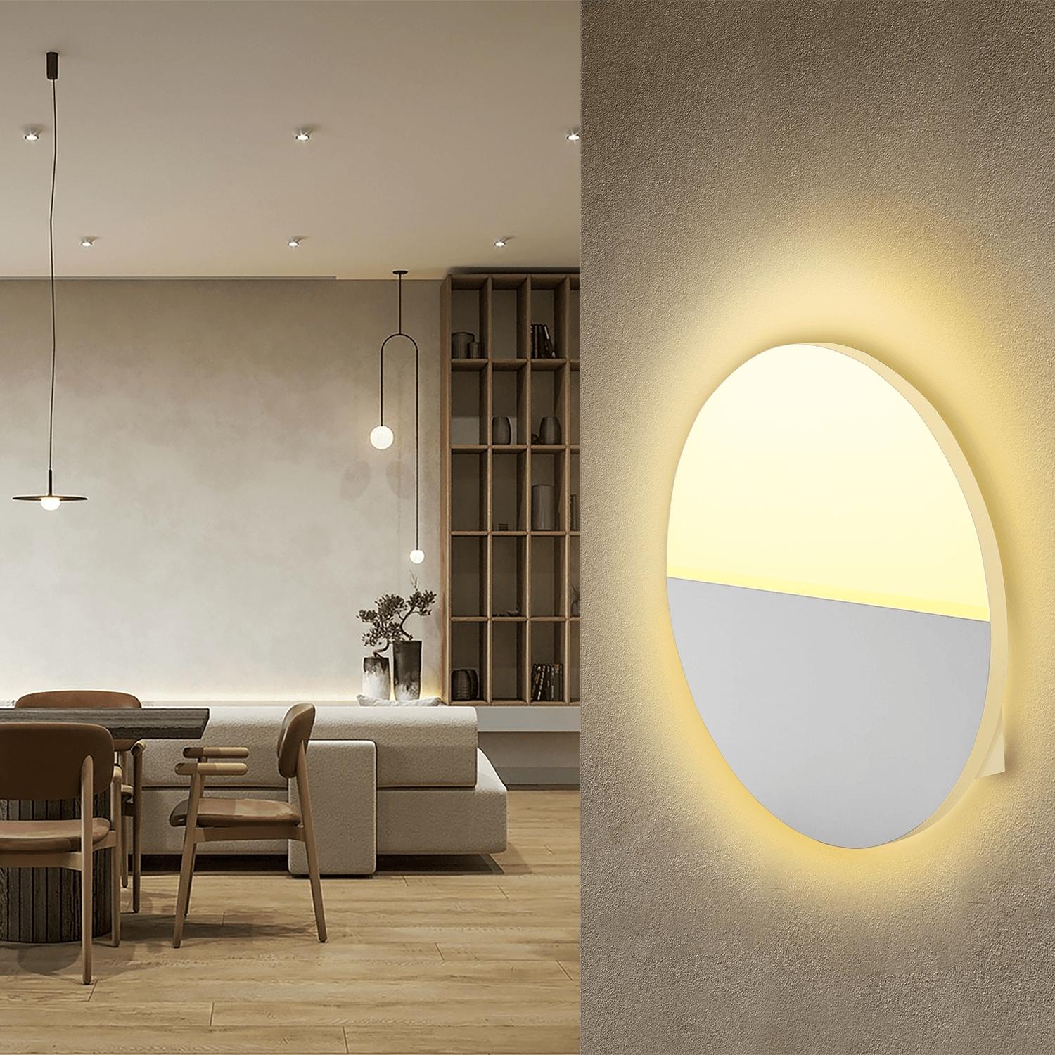 WALL LIGHT BACKLIT SERIES HALF MOON 2700K