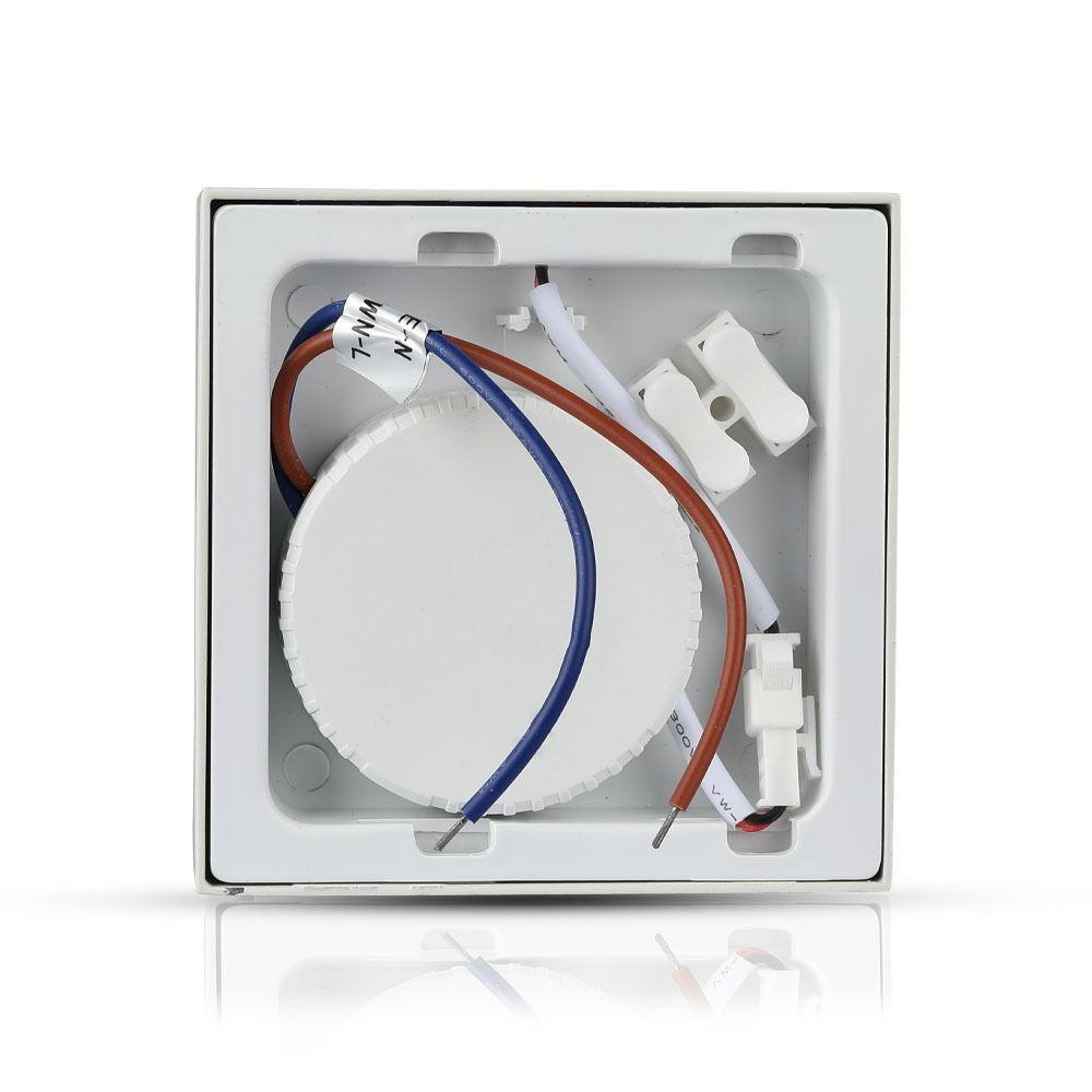 SQ 18W Panel LED, Barwa:3000K, Kwadratowa, VTAC, SKU 4919