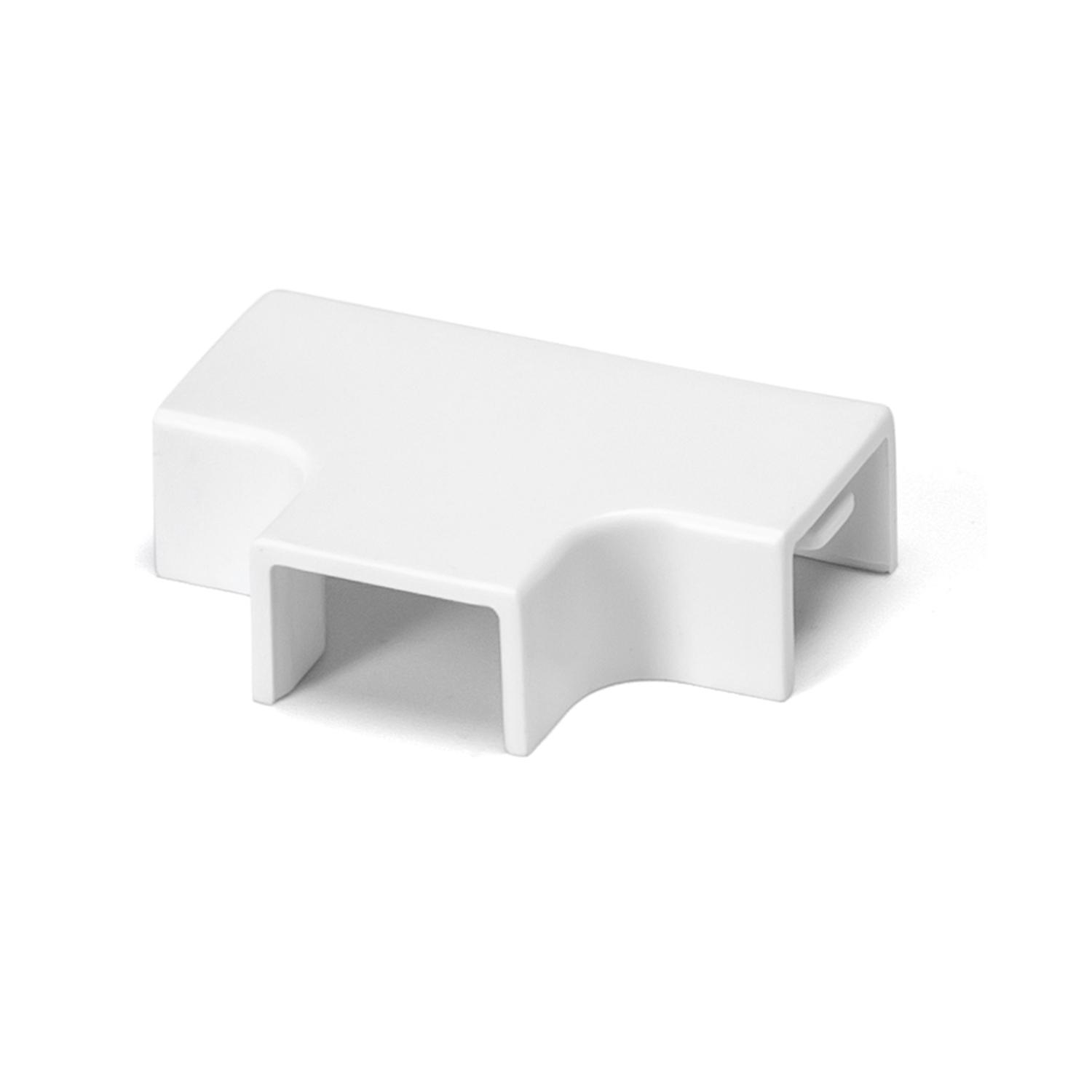 PVC Square Trunking Tee Bend White 15*10mm 4pcs