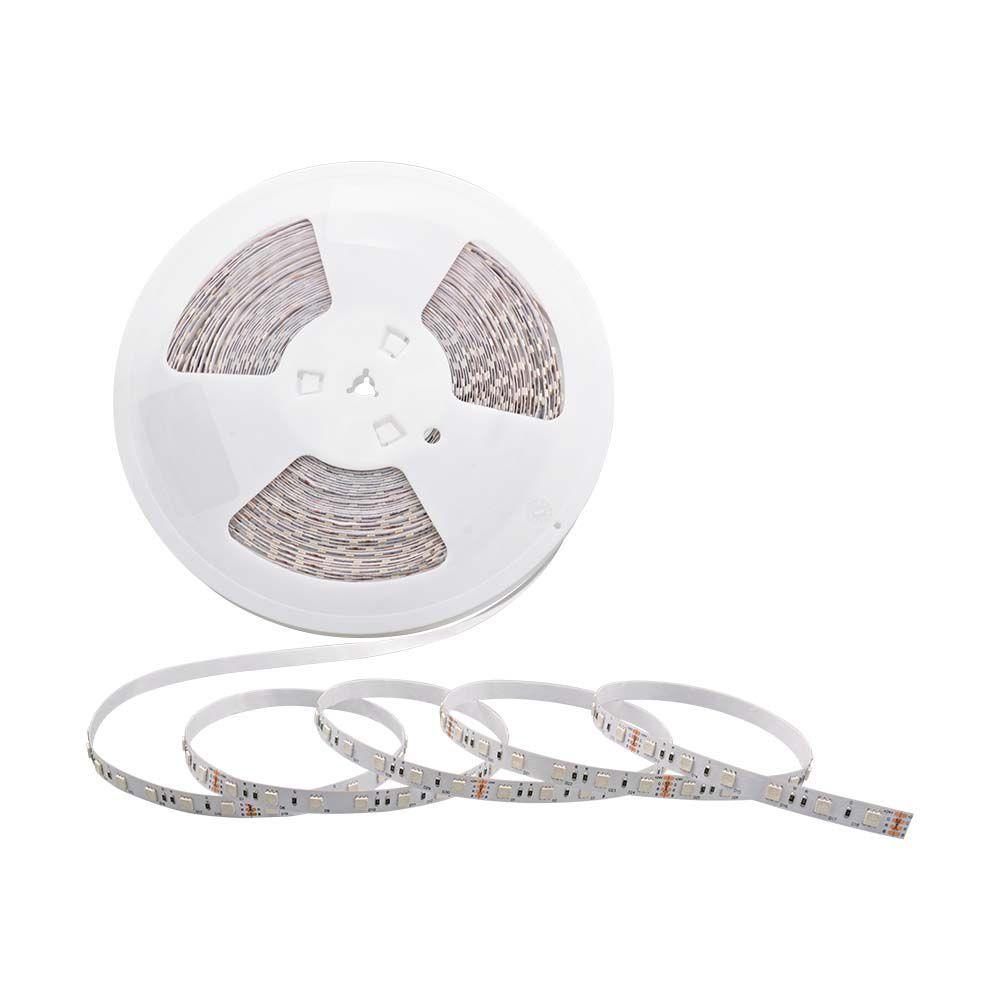 VT-5050 60 7W/M LED STRIP LIGHT RGB 24V IP20 DOUBLE PCB 30M ROLL