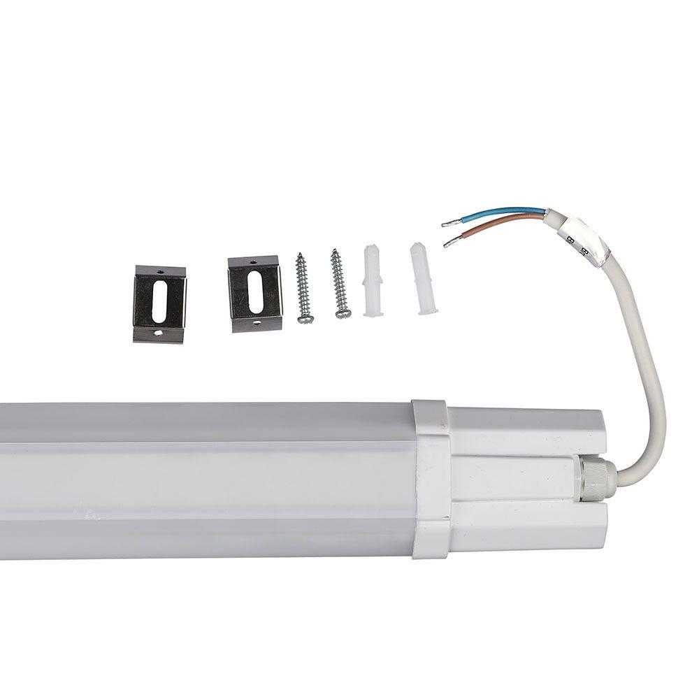 18W Oprawa Hermetyczna LED, Barwa:6500K, VTAC, SKU 6473