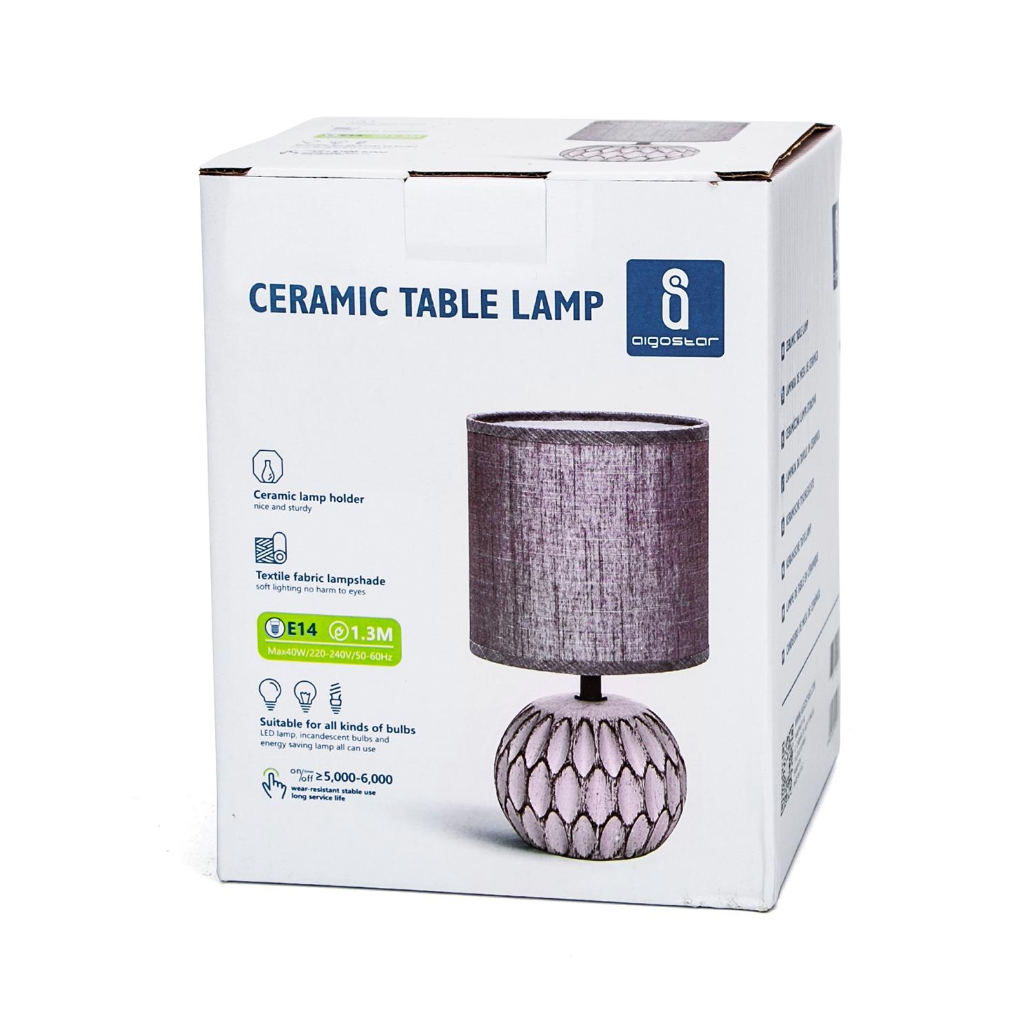 Ceramic Table Lamp (Without Light Source) E14