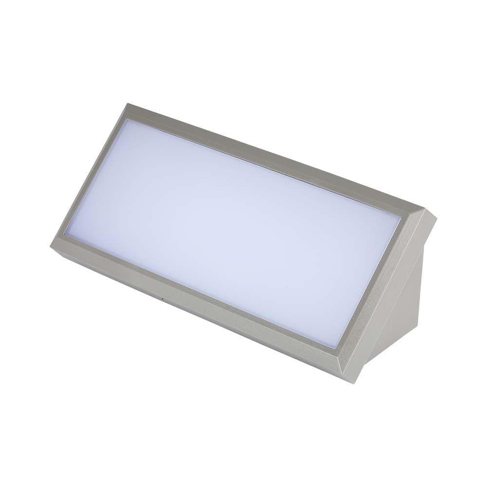 20W Lampa ścienna LED, Barwa:4200K, Obudowa: Szara, VTAC, SKU 218237