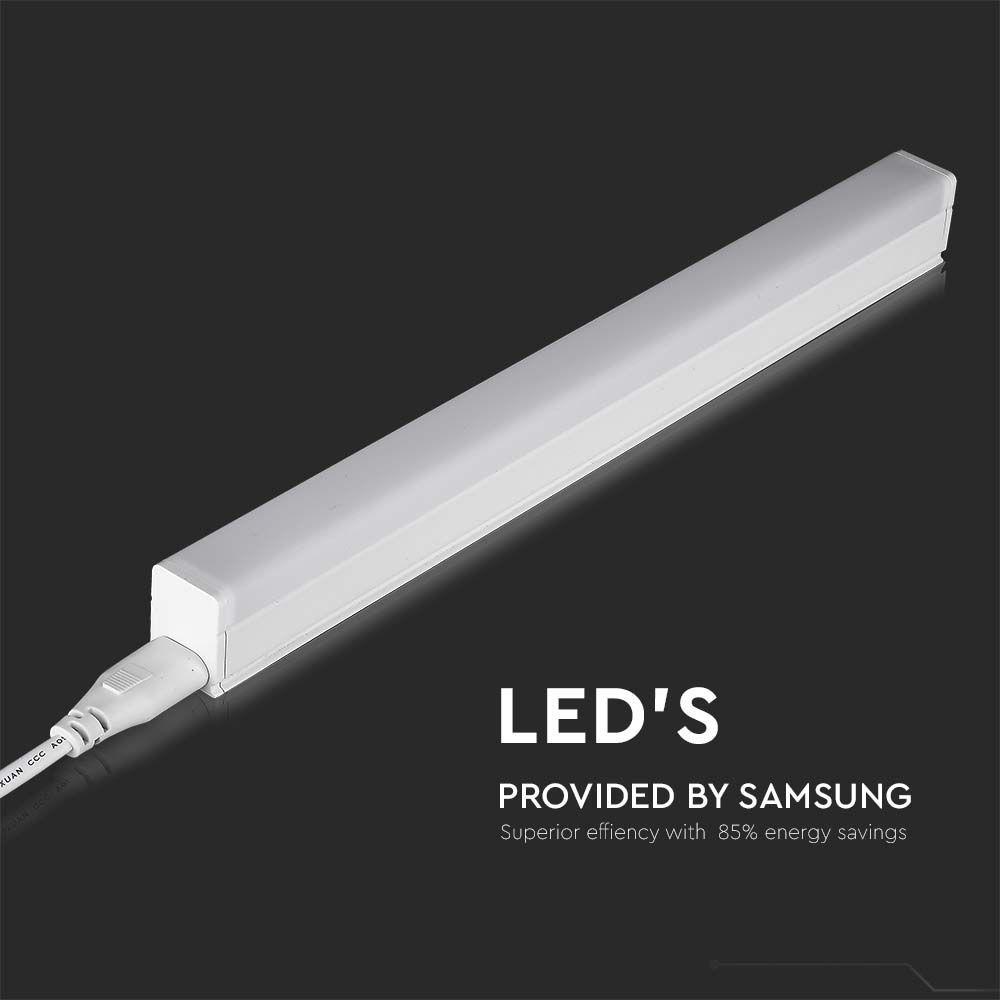 VT-065 7W T5 LED BATTEN FITTING 60CM SAMSUNG CHIP 3000K