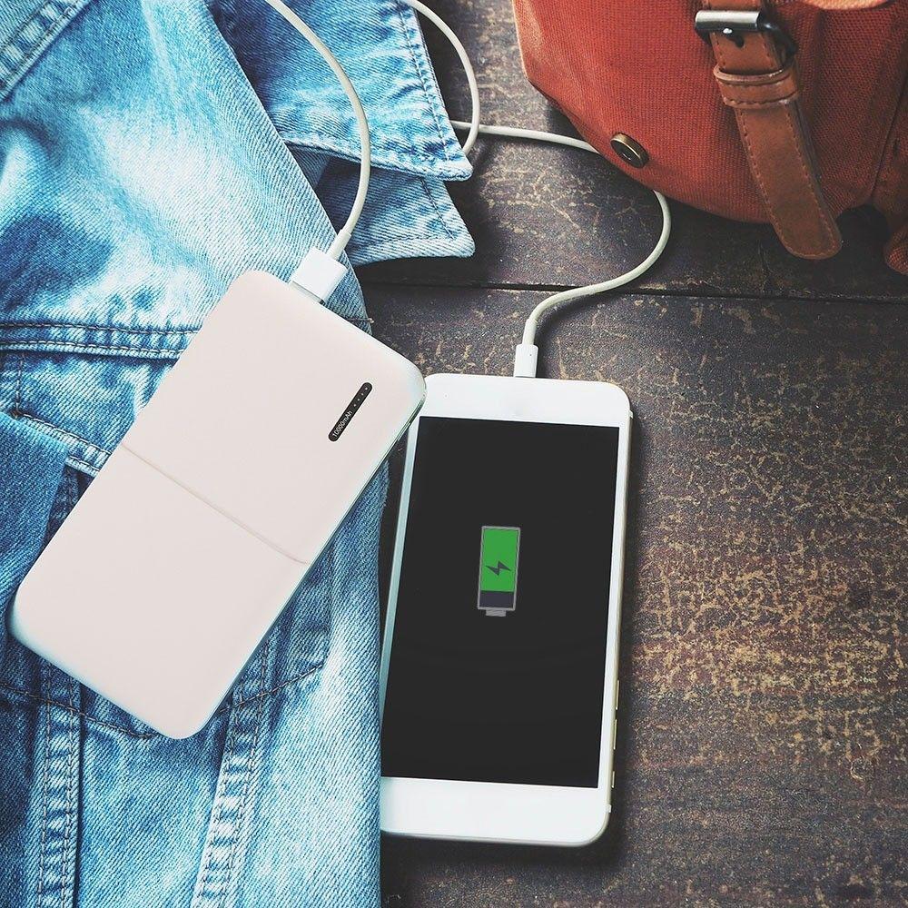 VT-3518 10000mah POWER BANK-WHITE