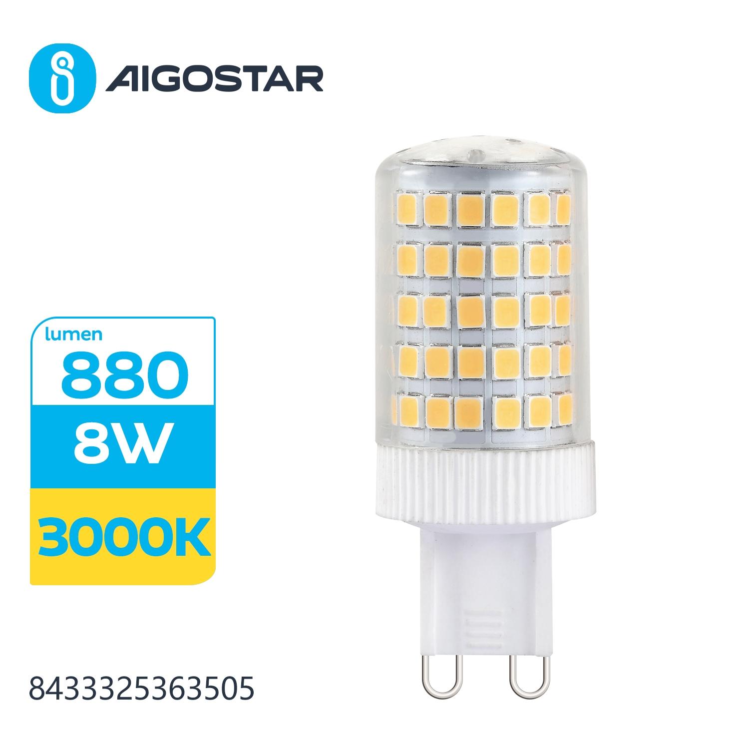 LED G9 8W Barwa Ciepła