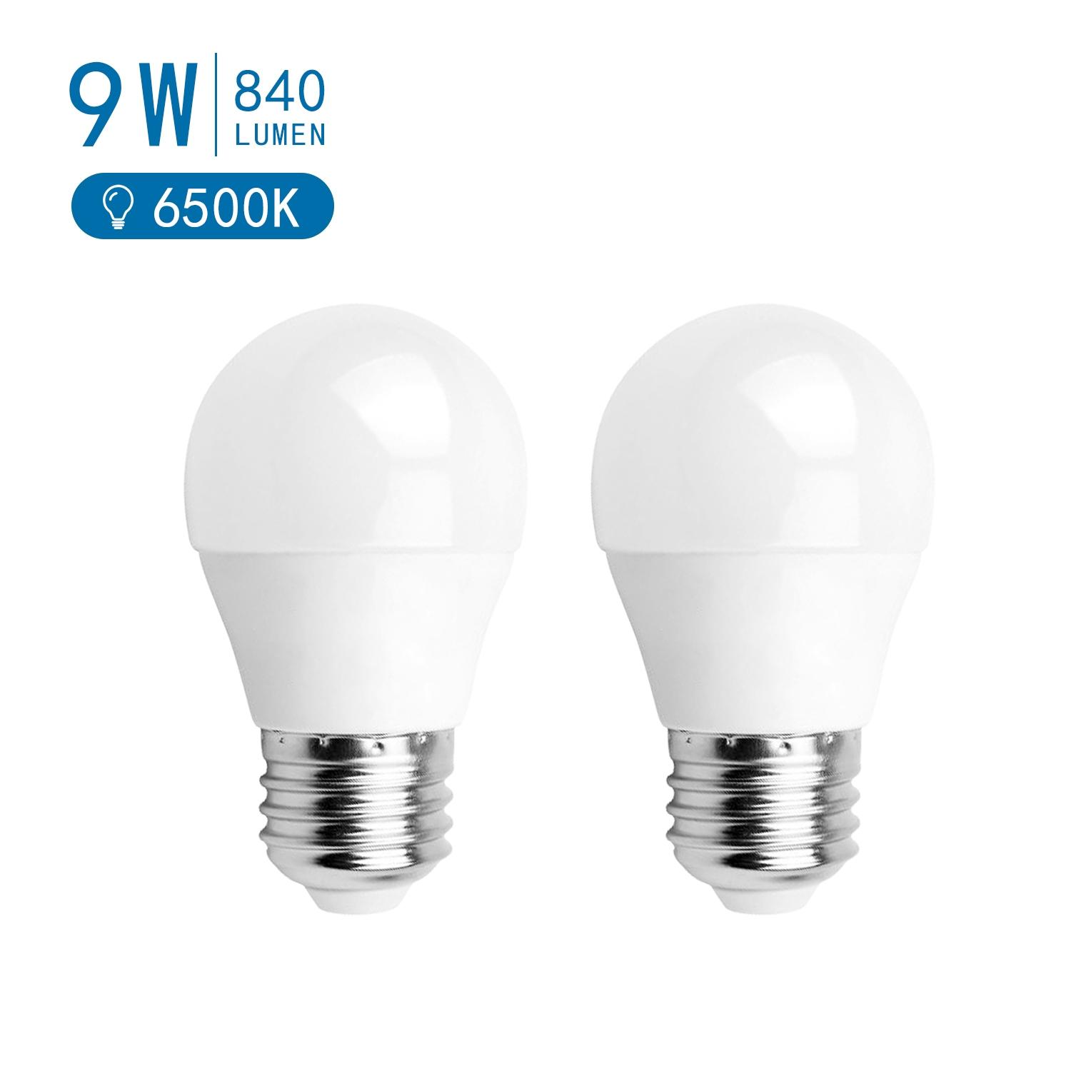 LED E27 9W G45 2pcs