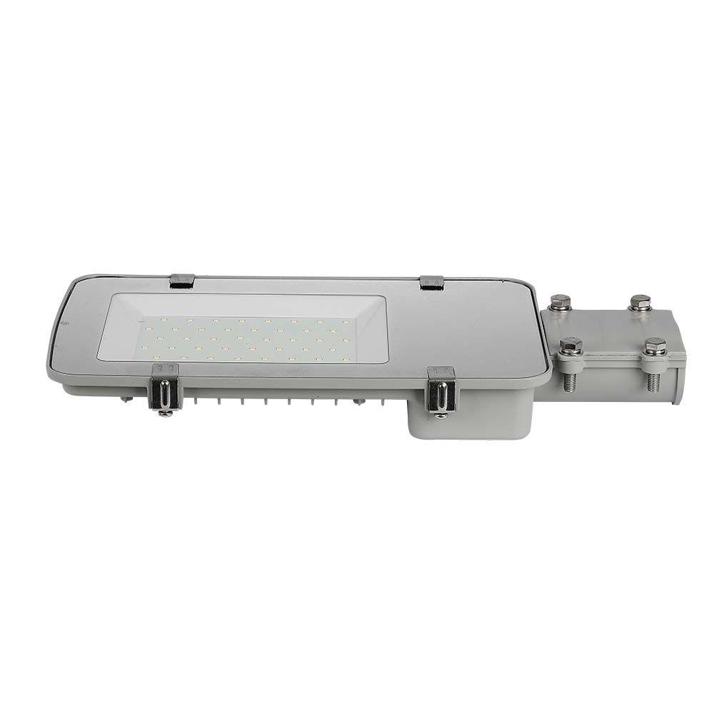 30W Lampa uliczna LED, Chip SAMSUNG, Barwa:6500K, Obudowa: Szara, VTAC, SKU 215261