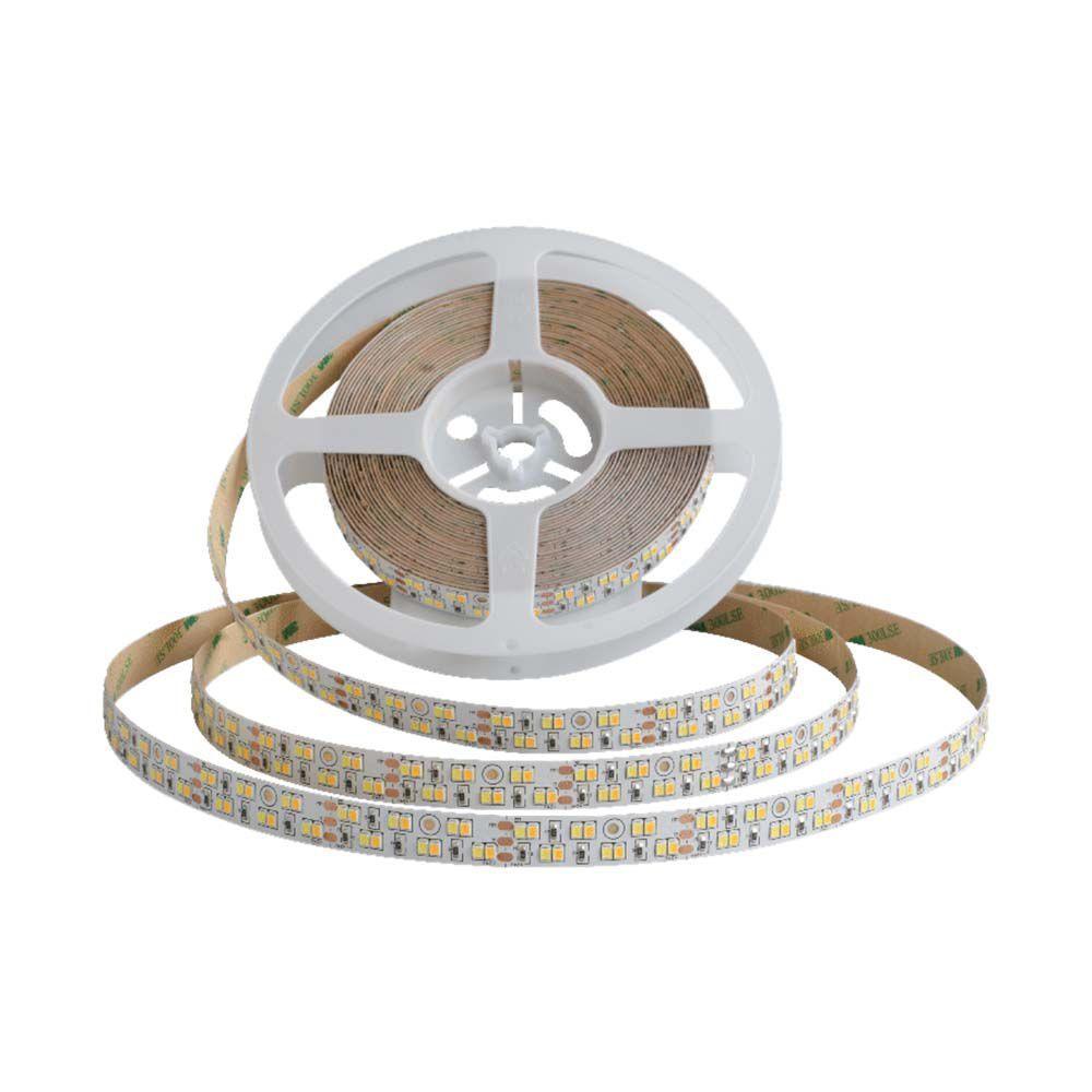 VT-2835 240 21W LED STRIP LIGHT 3IN1 IP20 24V 15MM WHITE DOUBLE PCB(5M/ROLL)(PRICE PER M)