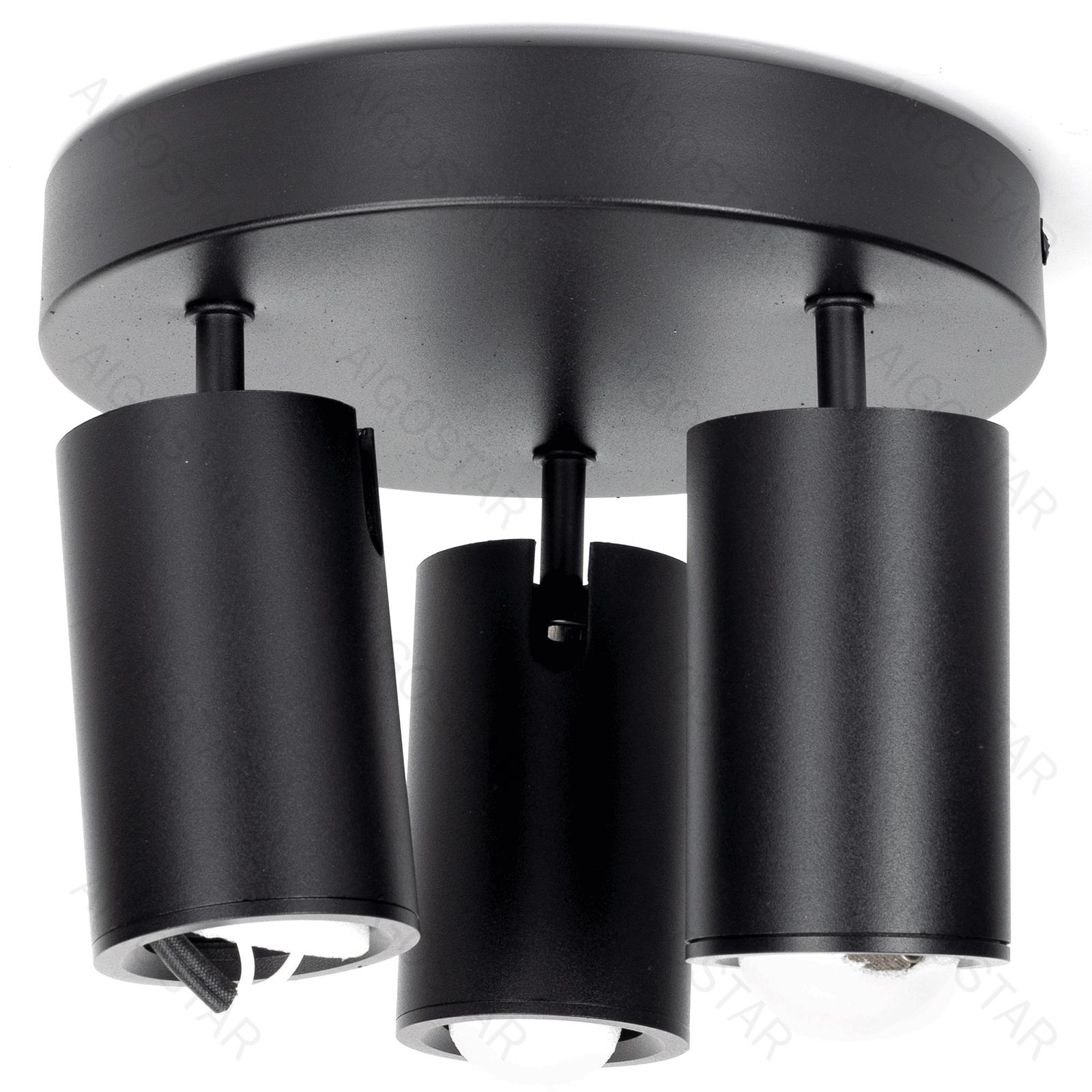 3-way Adjustable Angle Metal Spotlight