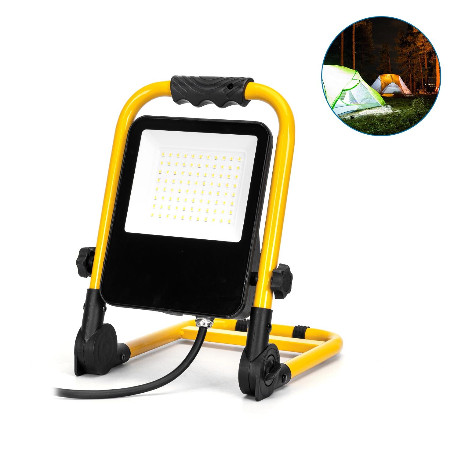 Portable work light 50W 6500K die-casting with 1.8m power cord