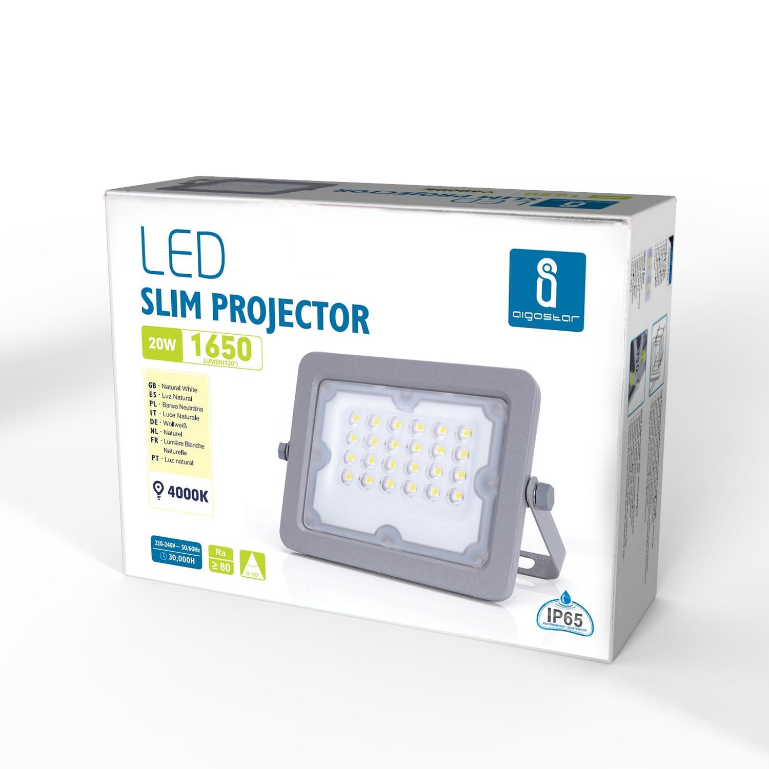 LED Slim Projector 20W