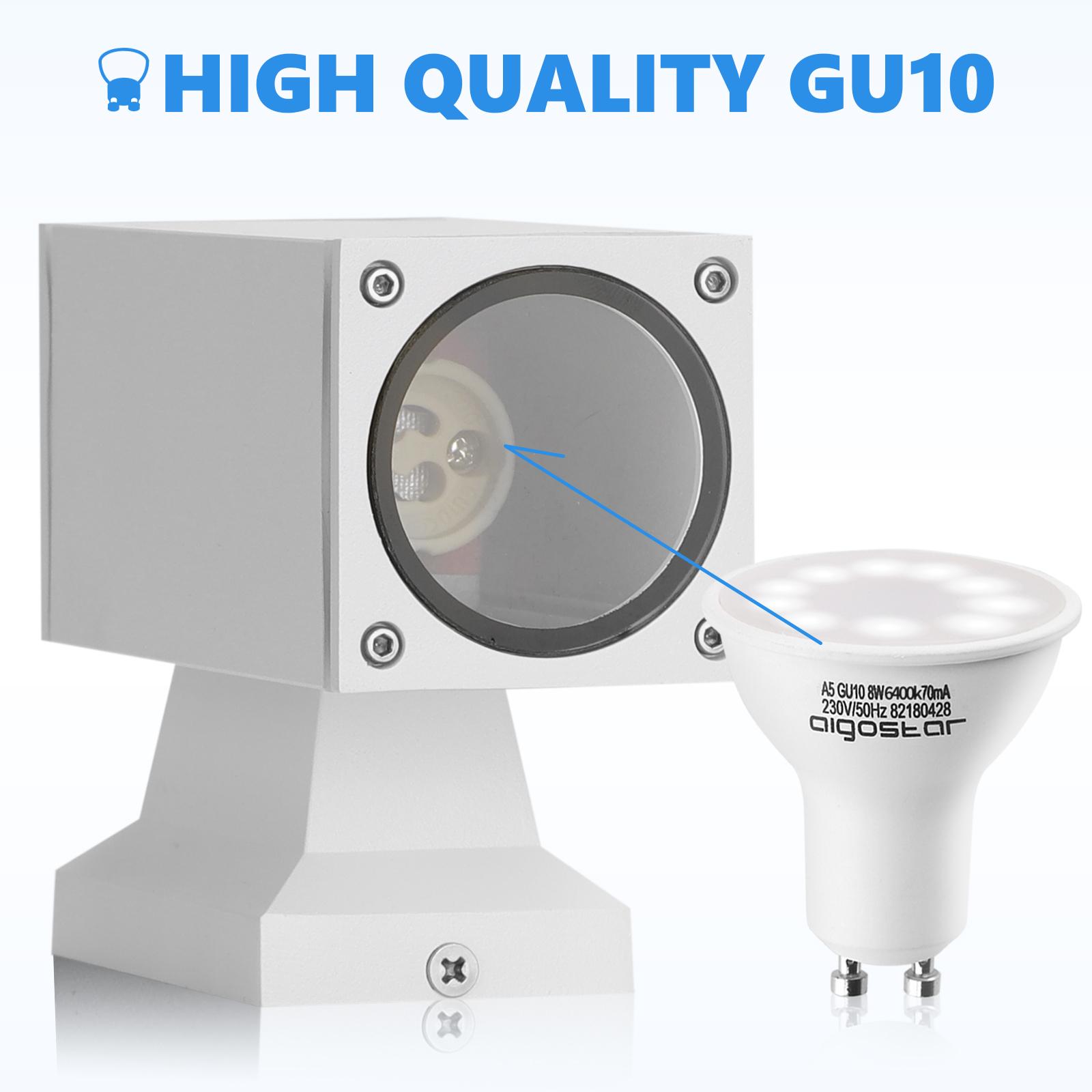 Two-way Wall Light White (Without Light Source) GU10