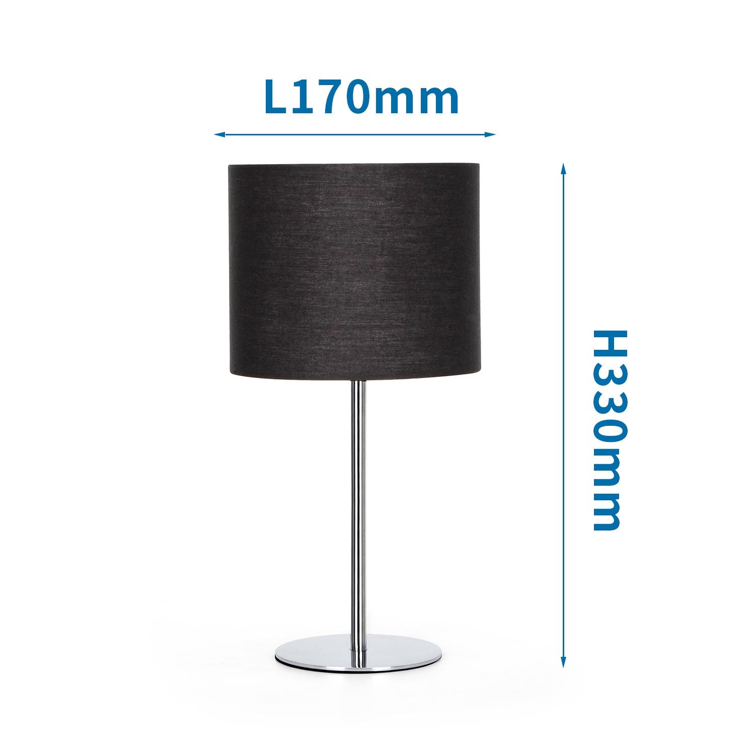 Metal Table Lamp (Without Light Source) E14