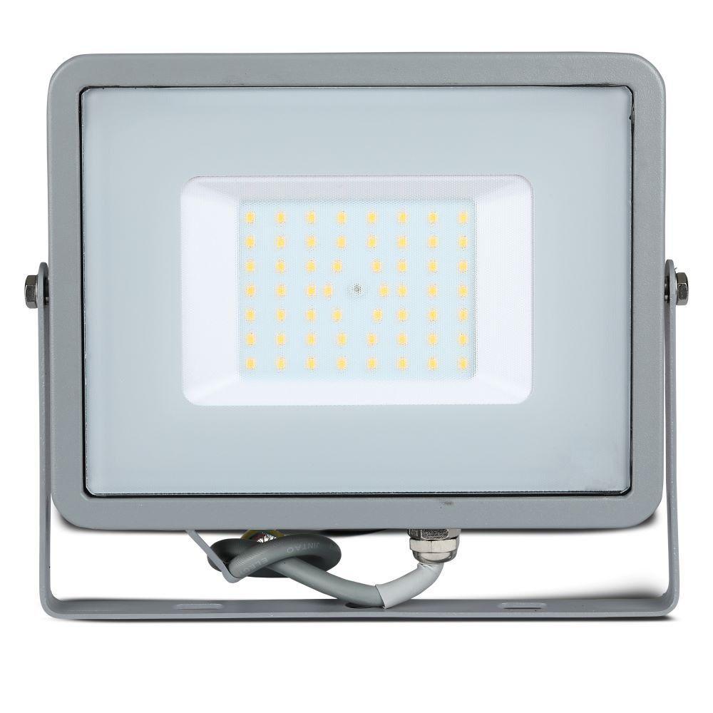 50W Naświetlacz LED SMD, Chip SAMSUNG, Barwa:4000K, Obudowa: Szara , VTAC, SKU 464