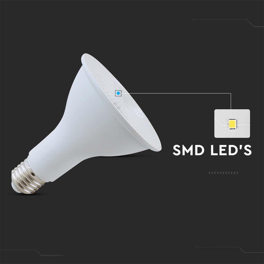 VT-230 11W LED PAR30 BULB SAMSUNG CHIP 3000K E27