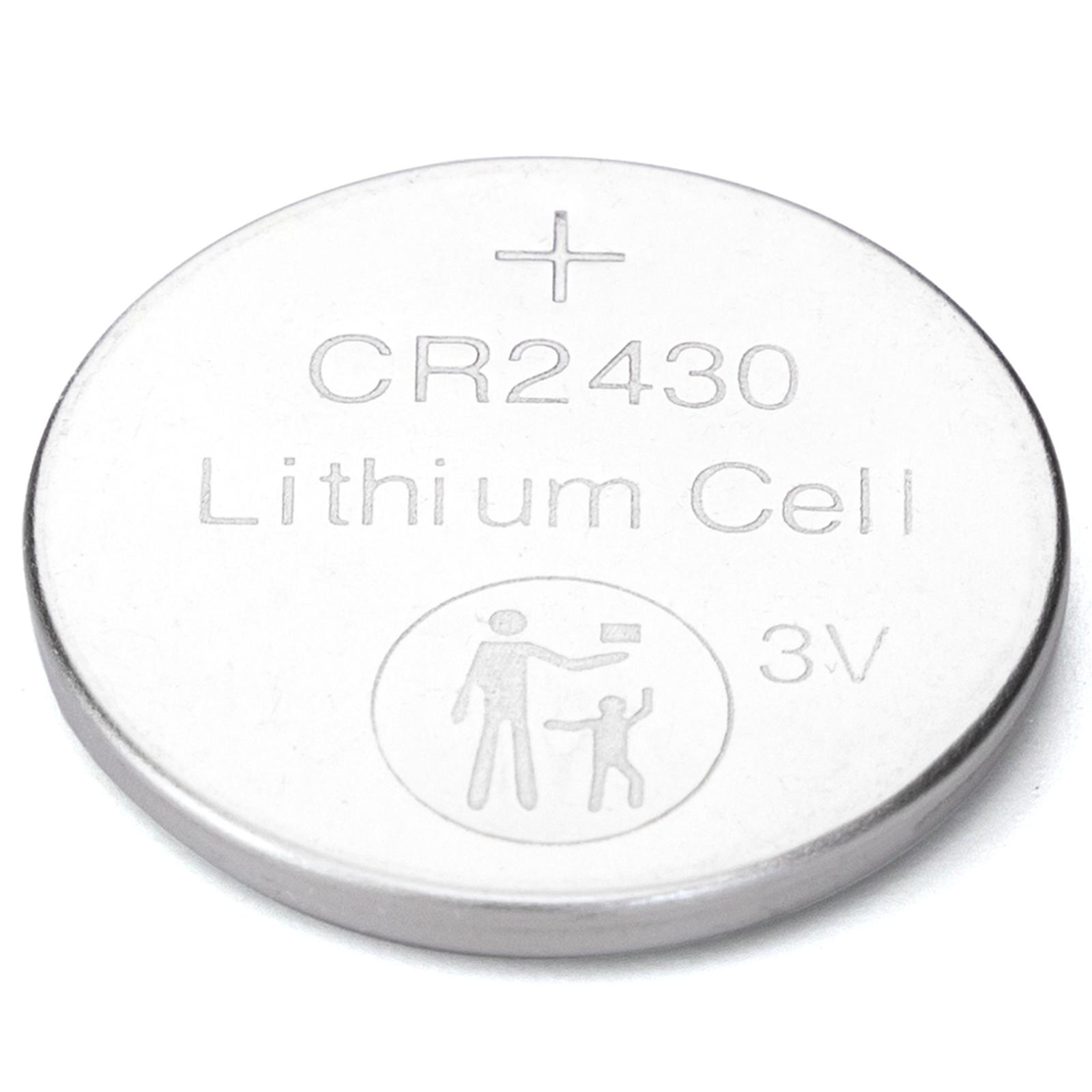 Coin cell batteries CR2430 3.0V 5pcs