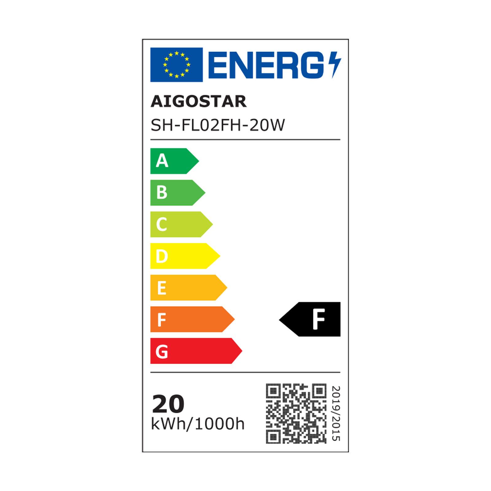 LED Floodlight Black 20W (Die-casting)