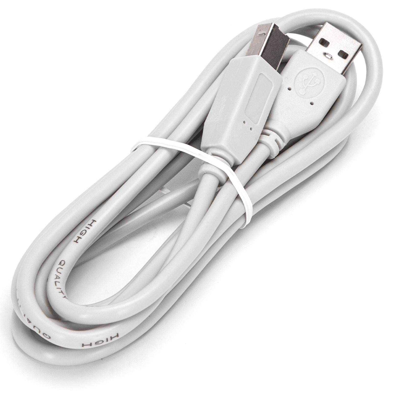 Kabel do drukarki USB 2.0 AM-BM 1,8 m szary