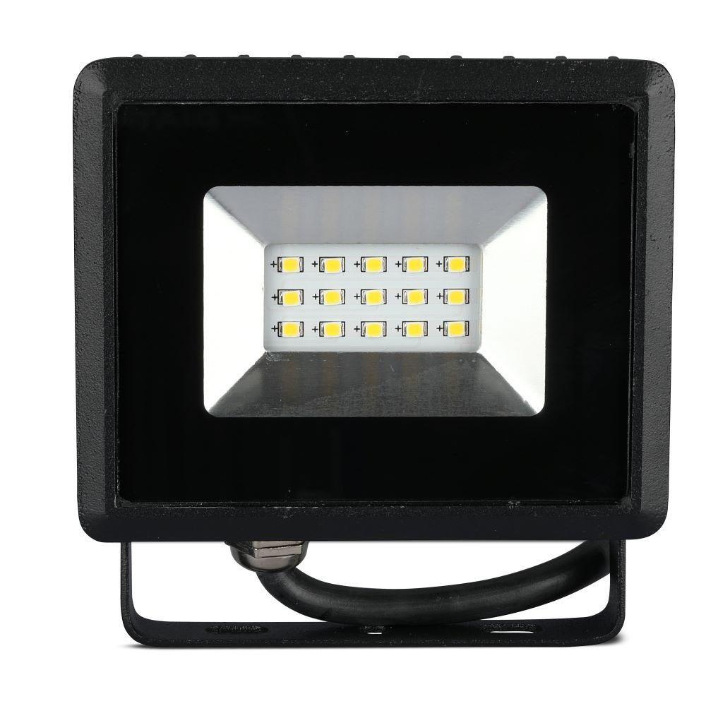 10W Naświetlacz LED SMD, Barwa:4000K, Obudowa: Czarna, VTAC, SKU 5941