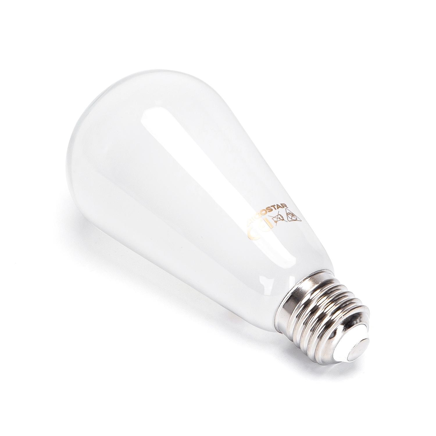 LED Filament Bulb (Milky White) ST64 E27 8W