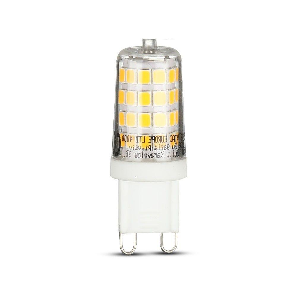 3W G9 Żarówka LED, Barwa:4000K, Trzonek:G9, Opakowanie: 6szt., VTAC, SKU 2746