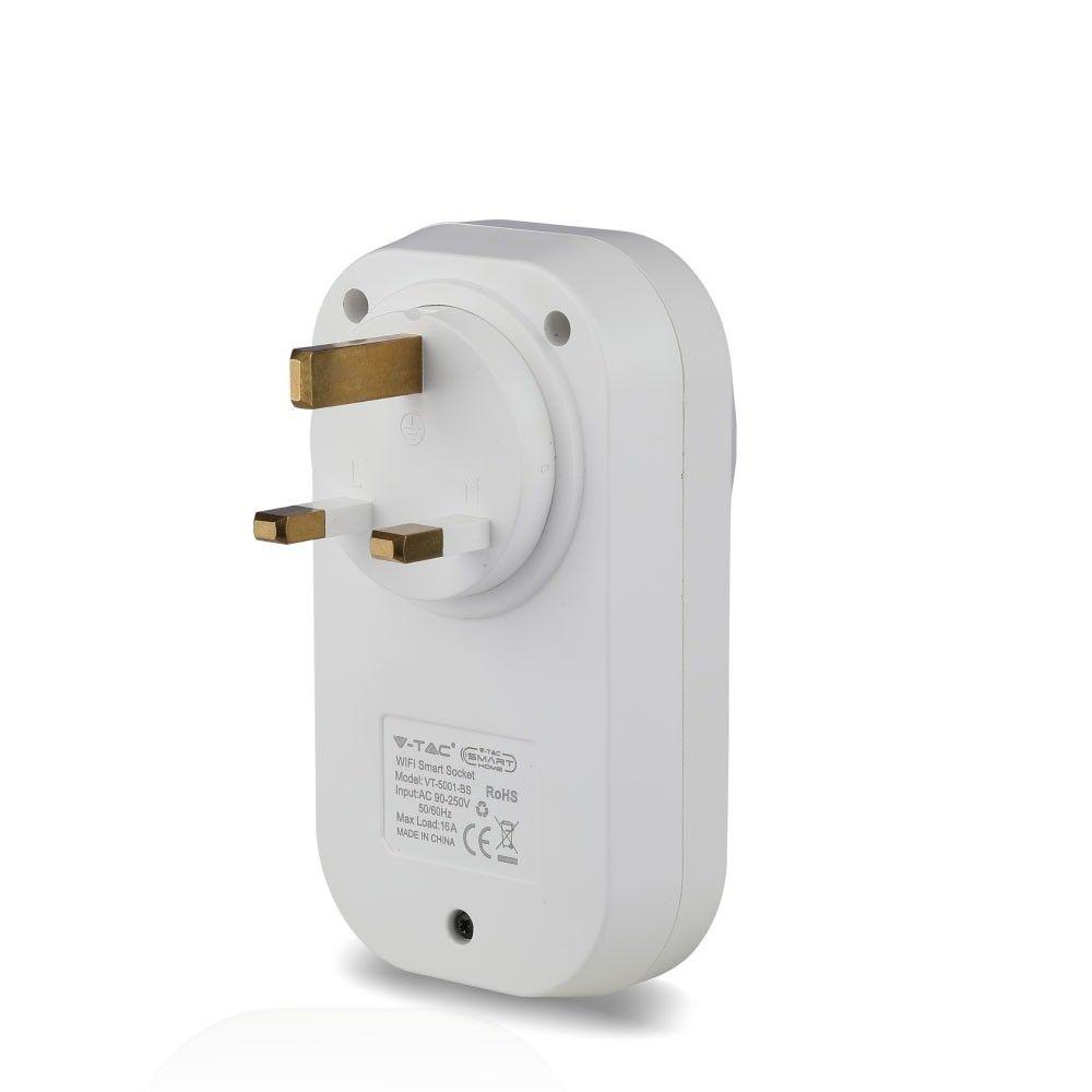 VT-5001-BS WIFI BS PLUG-COMPATIBLE WITH ALEXA & GOOGLE HOME