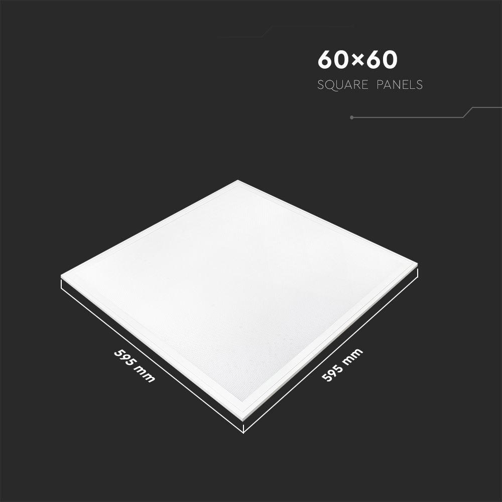 45W Panel LED 600x600mm, Chip SAMSUNG, Barwa:6400K, 5 Lat gwarancji, Opakowanie: 6szt., VTAC, SKU 20420