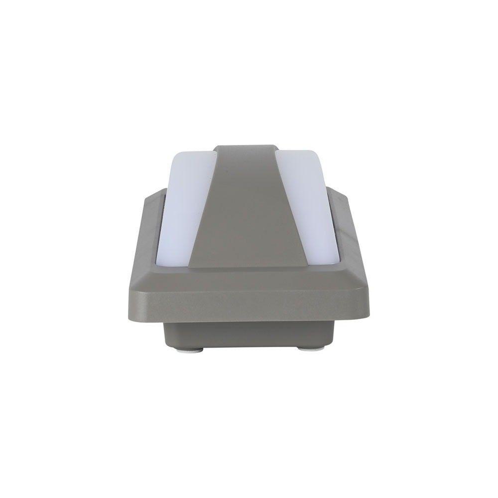 VT-8058 12W LED BULKHEAD WITH SOFTLIGHT 6400K GREY BODY