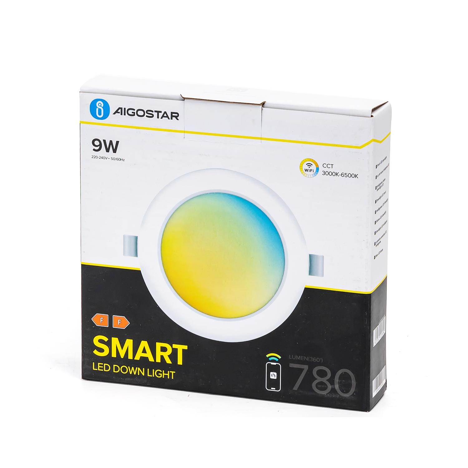 Inteligentna lampa sufitowa WB Wi-Fi 9W