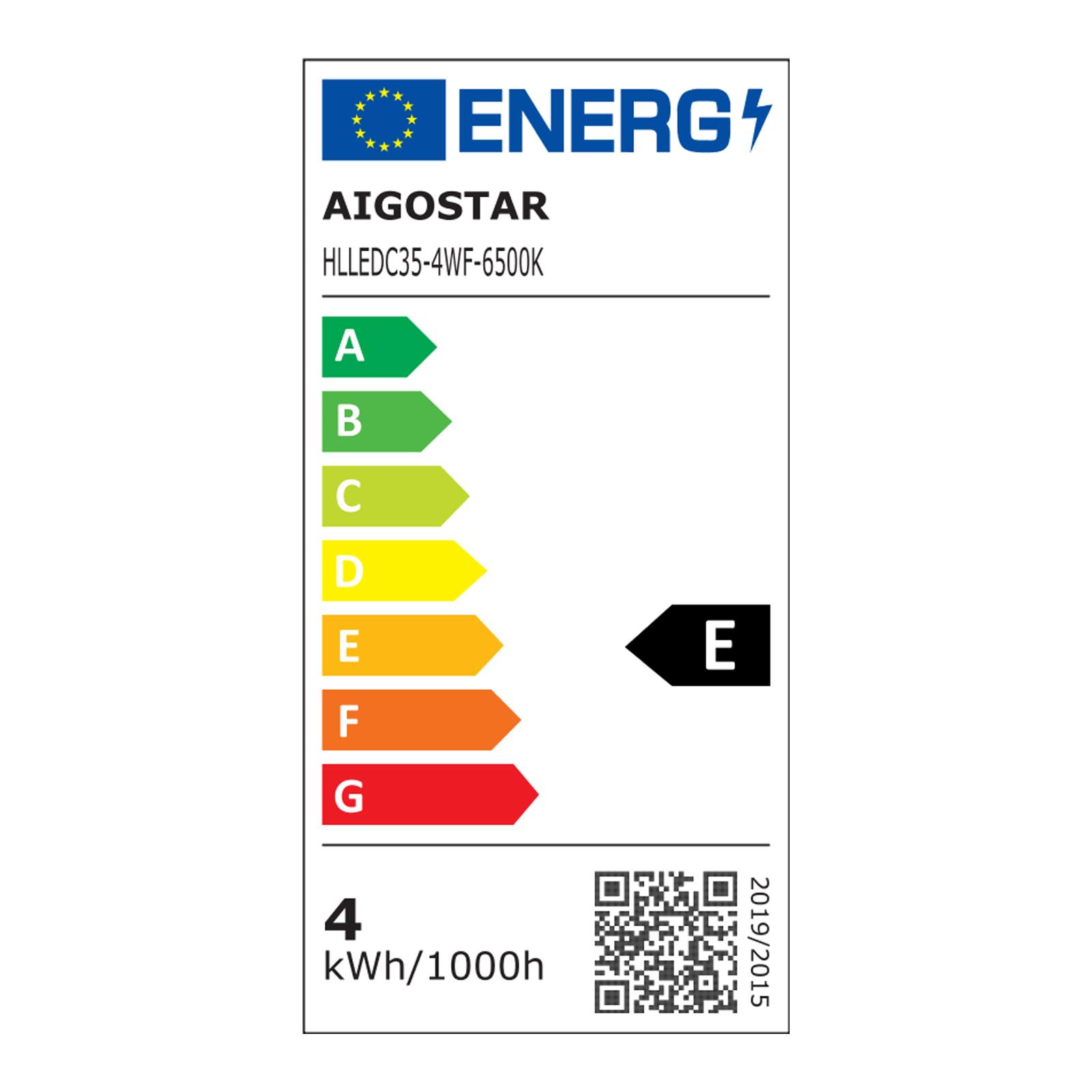 Mlecznobiała żarówka LED C35 E14 4W