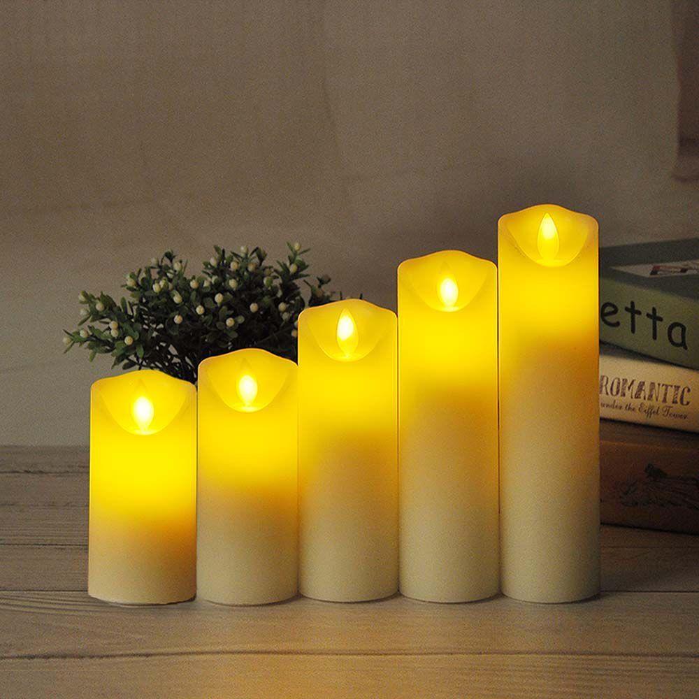 VT-7568 CANDLE LAMP TABLE TOP 53x110MM AA BATTERY