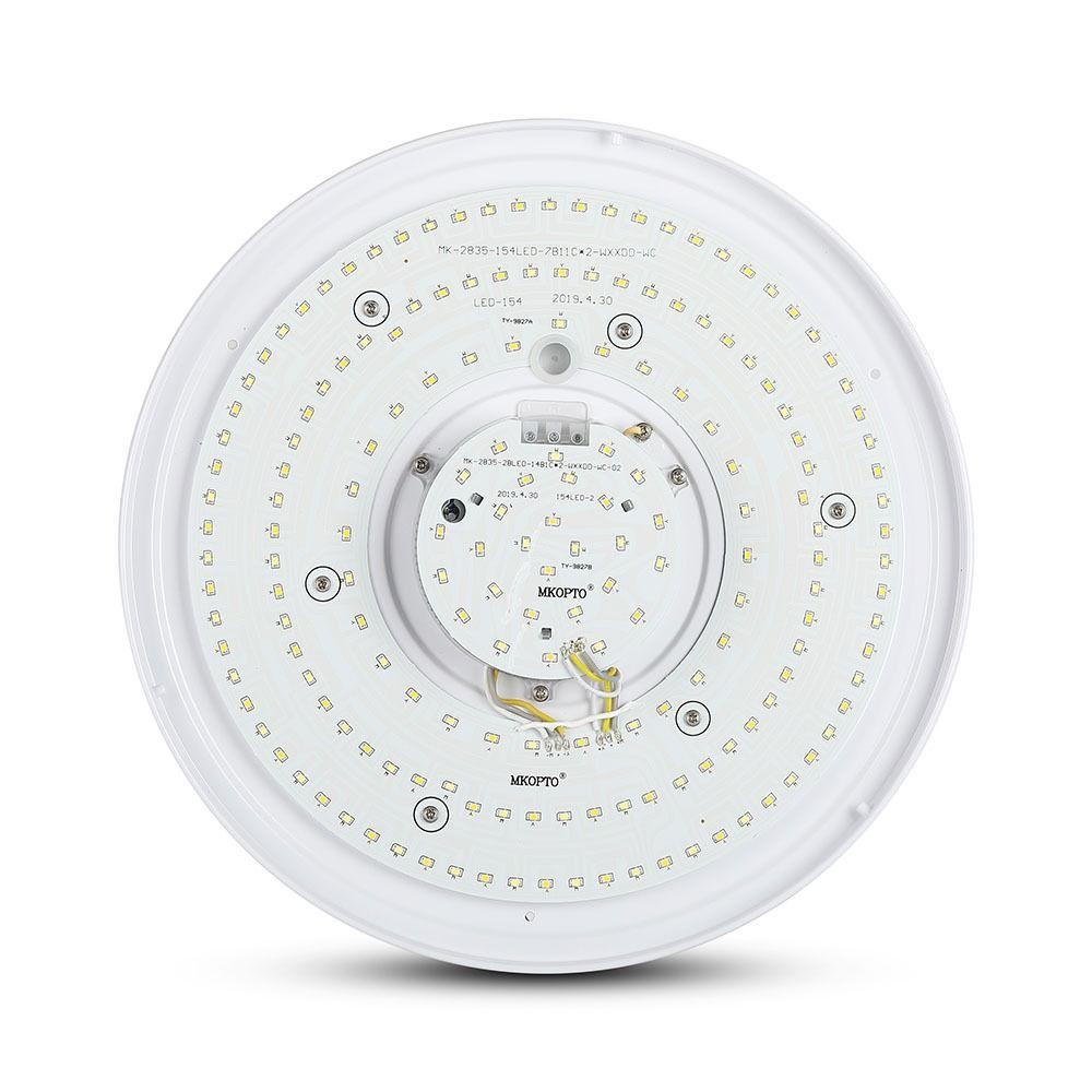 60W Plafon LED WIFI, Klosz: efekt gwiazdki, Barwa: 3w1, Kompatybilna z Amazon Alexa i Google Home, VTAC, SKU 1498