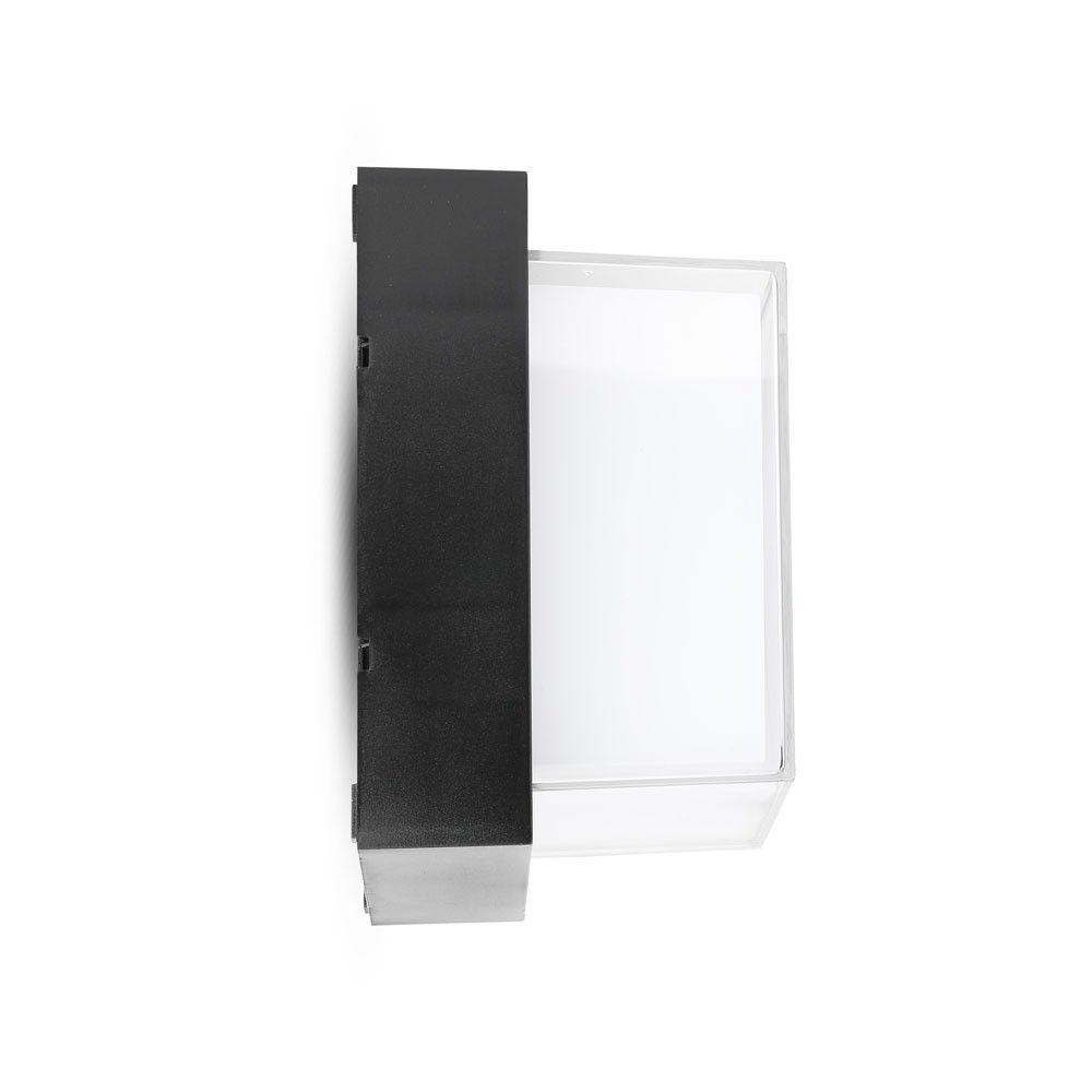 VT-831 6W LED WALL LIGHT 3000K BLACK-SQUARE