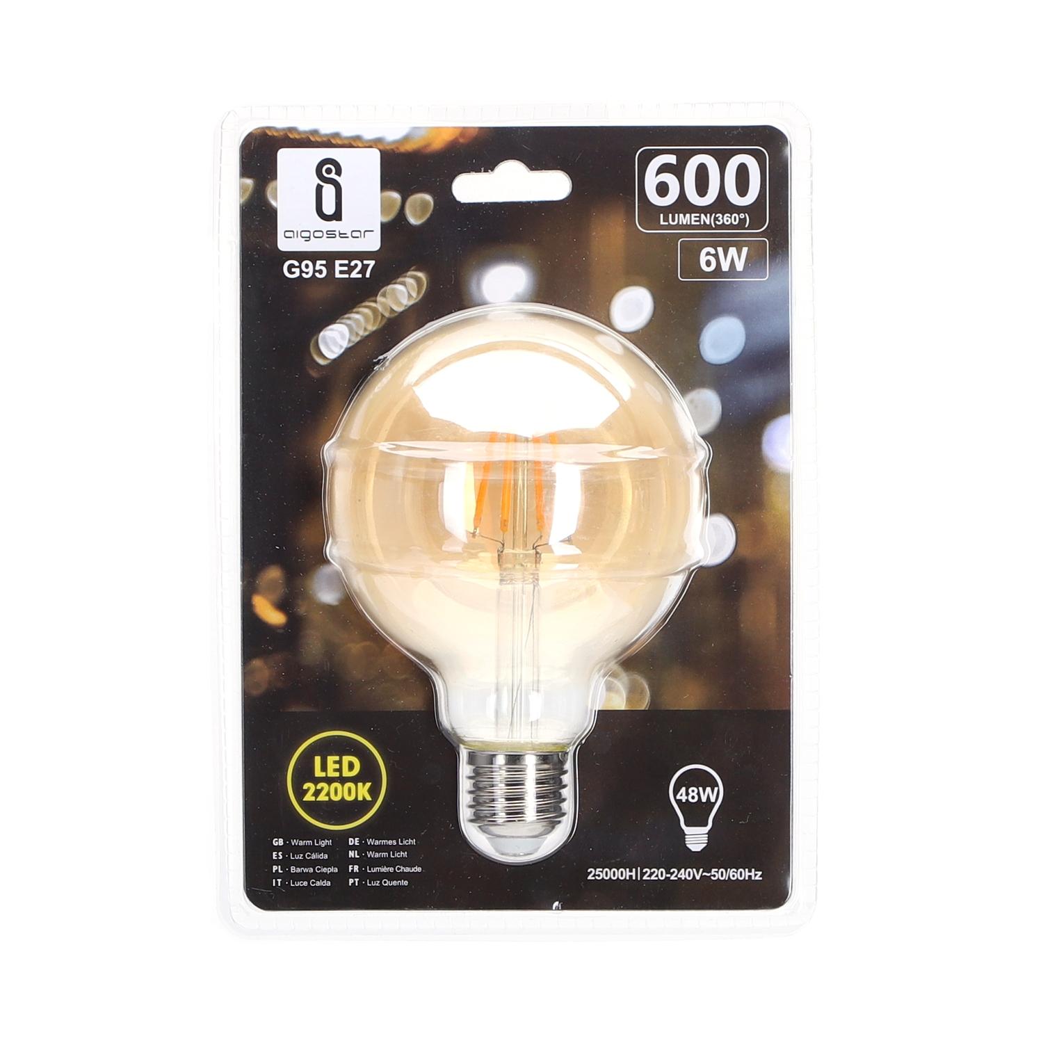 LED filament lamp G95