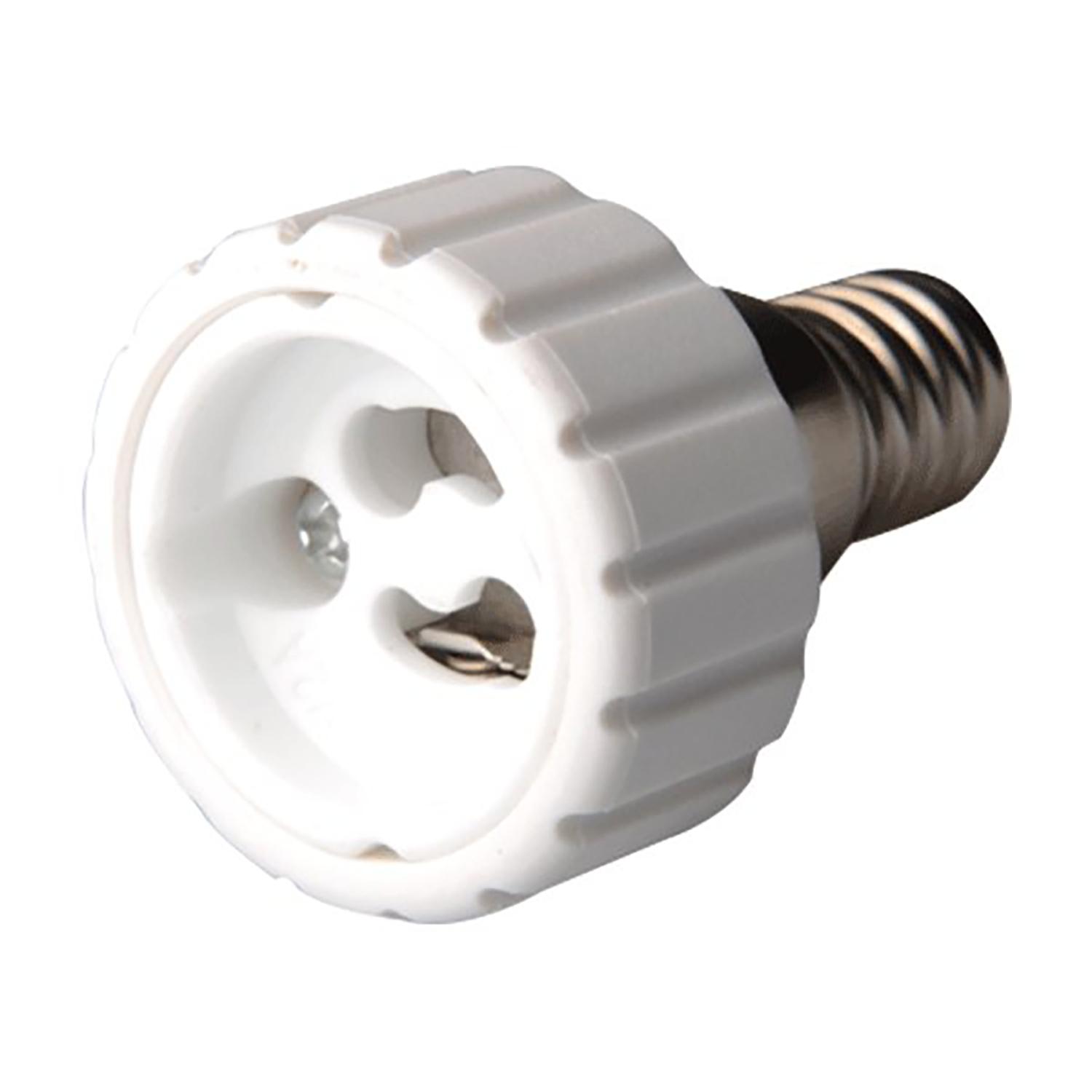 Adaptor E14 to GU10 White