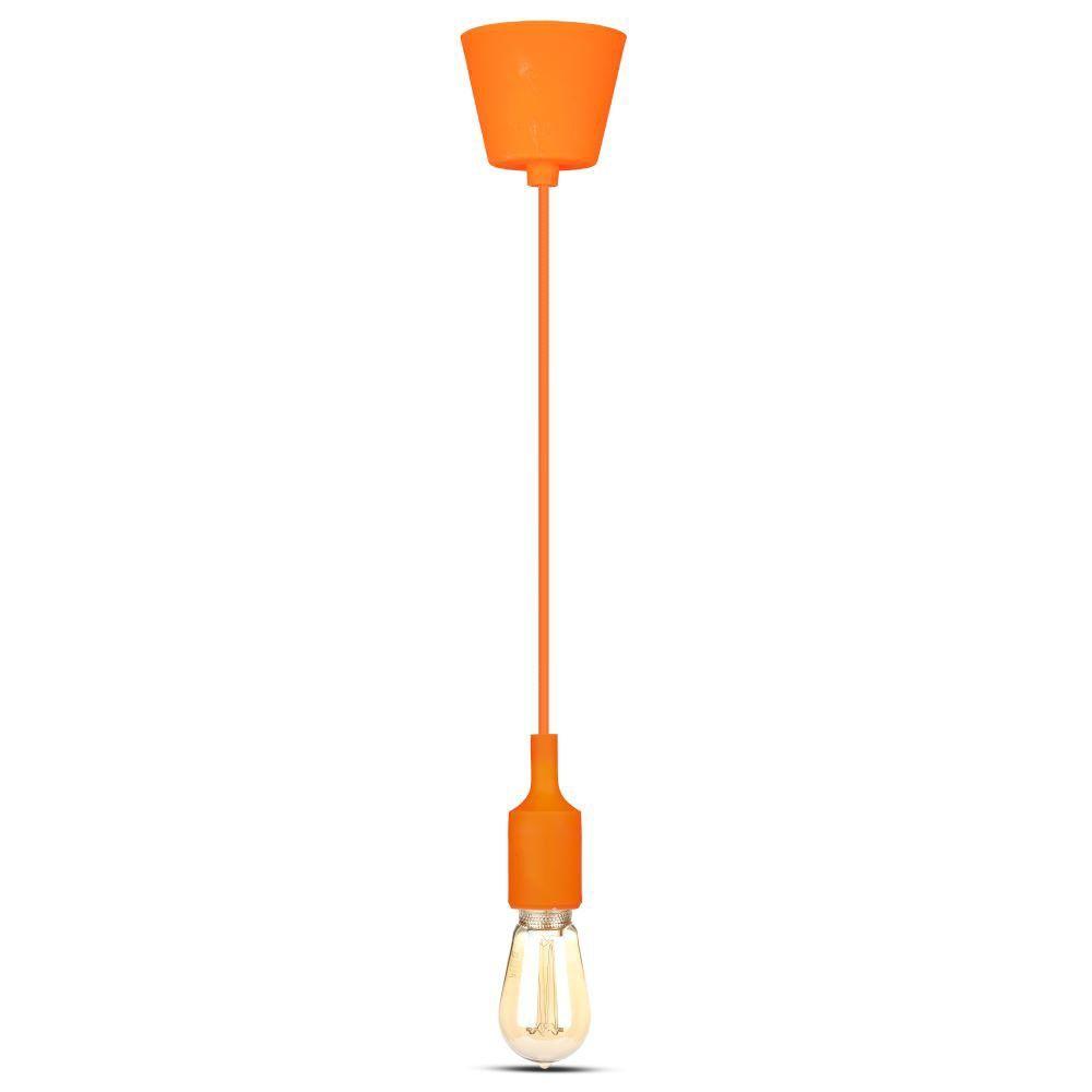 Lampa Wisząca, Trzonek:E27/ Pomarańczowy, VTAC, SKU 3484