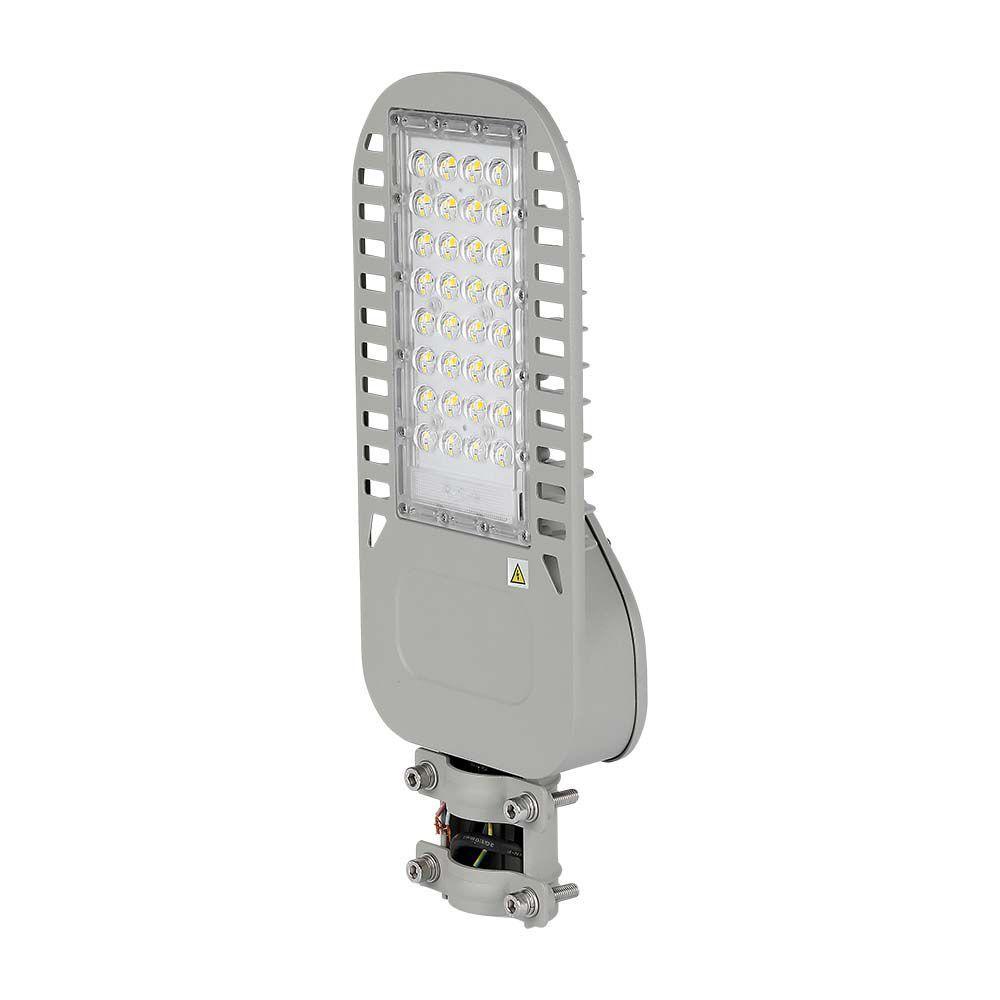 50W Lampa uliczna LED Slim, Chip SAMSUNG, Barwa:4000K, Wydajność: 135lm/w, VTAC, SKU 21958