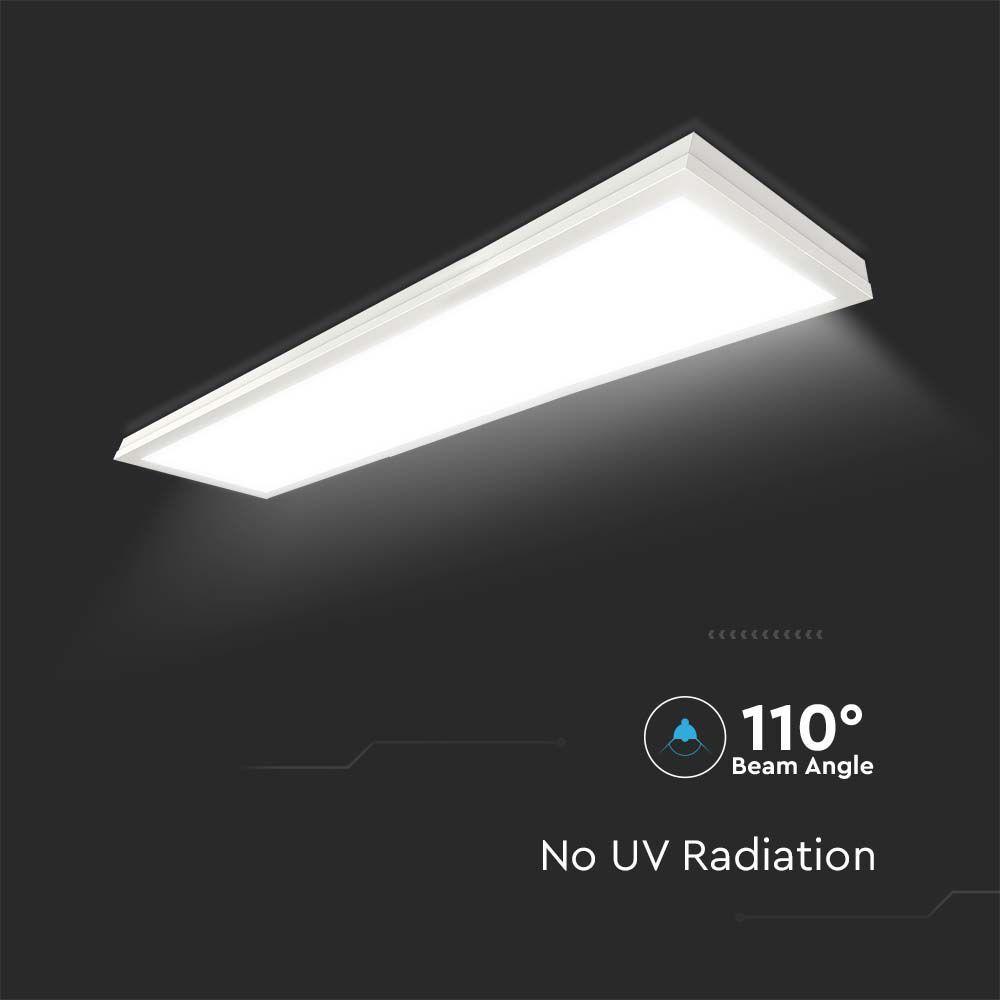 36W Panel LED 1200x300mm, 2w1, Barwa:6400K, Opakowanie: 6szt., VTAC, SKU 216626