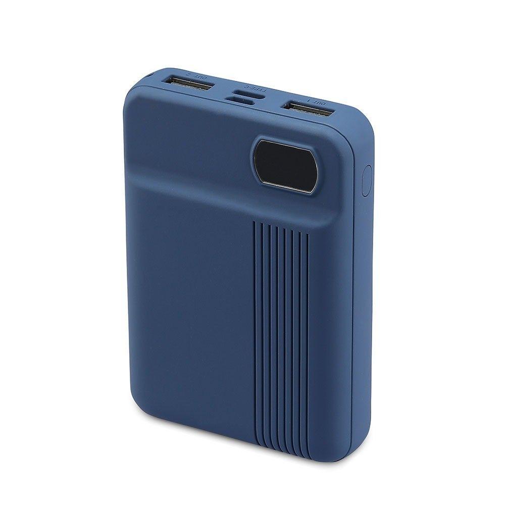 Power Bank, 3.7V, 10000mAh/37wh, 5V, Granatowy, VTAC, SKU 8853