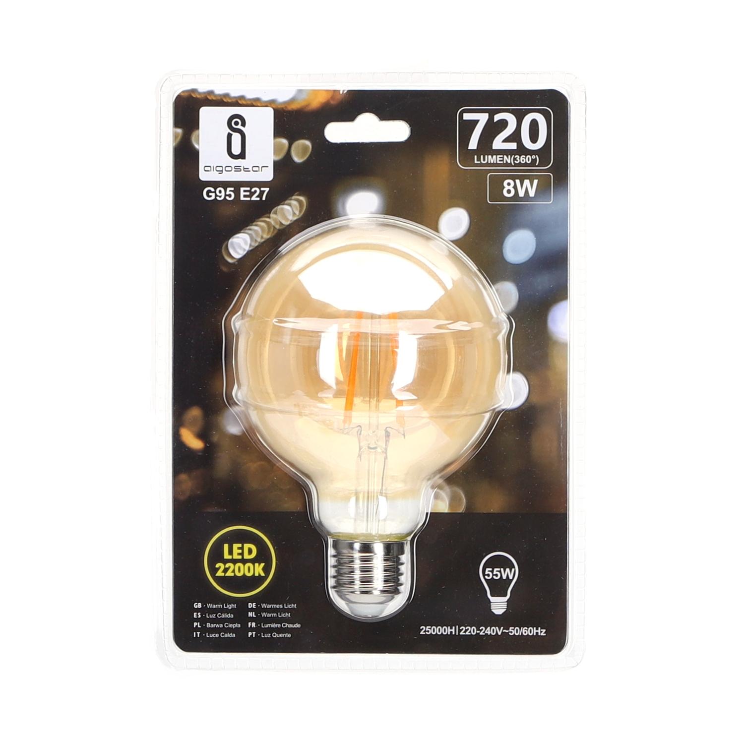 LED filament lamp G95