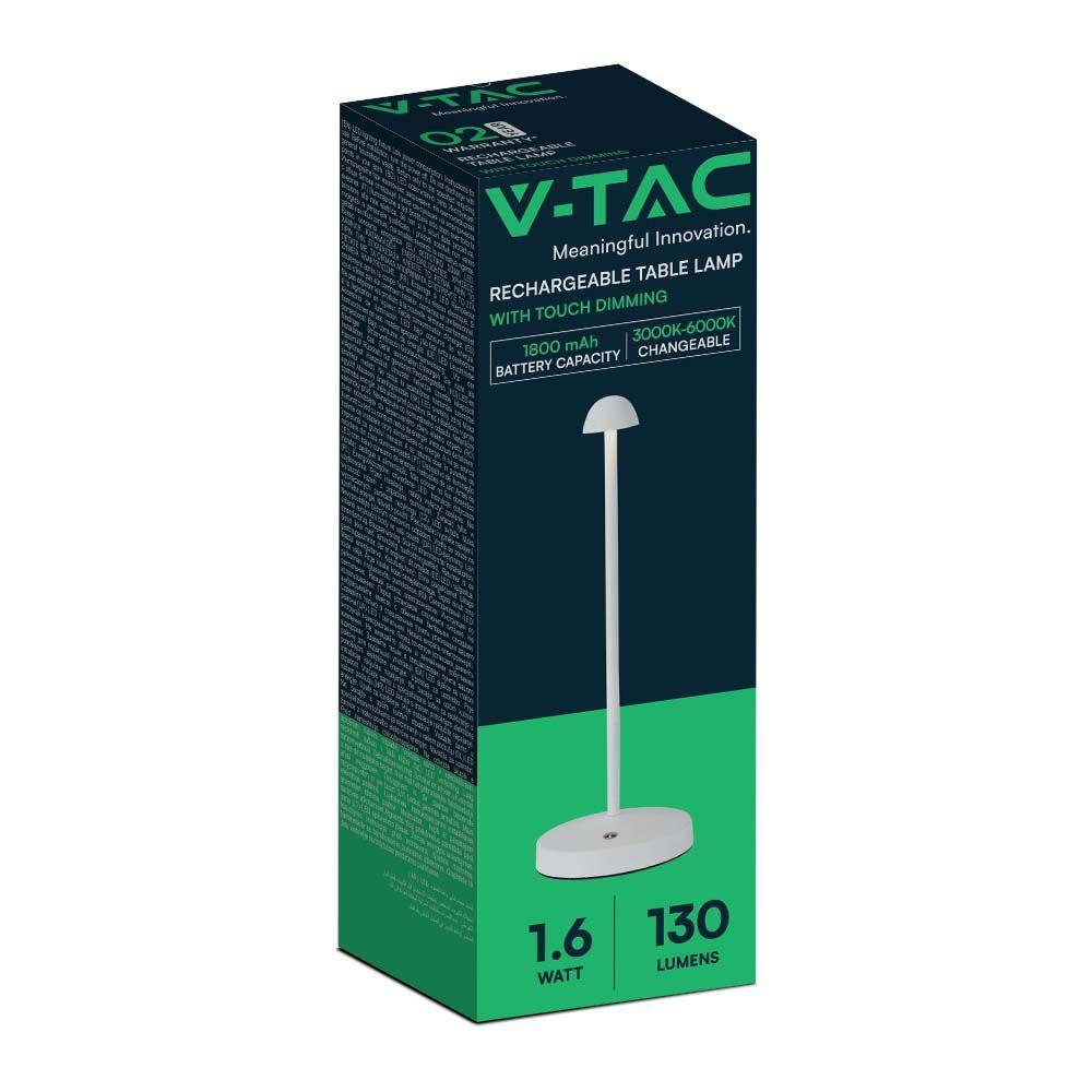 VT-1073 3W LED TABLE LAMP 3IN1 WHITE