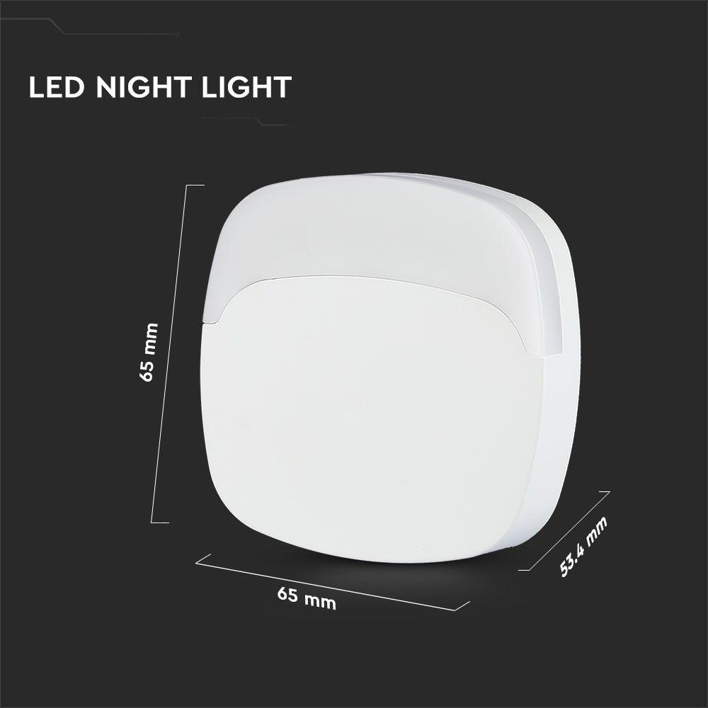 Mini lampka LED, Chip SAMSUNG, Barwa:4000K, Kwadrat, VTAC, SKU 827