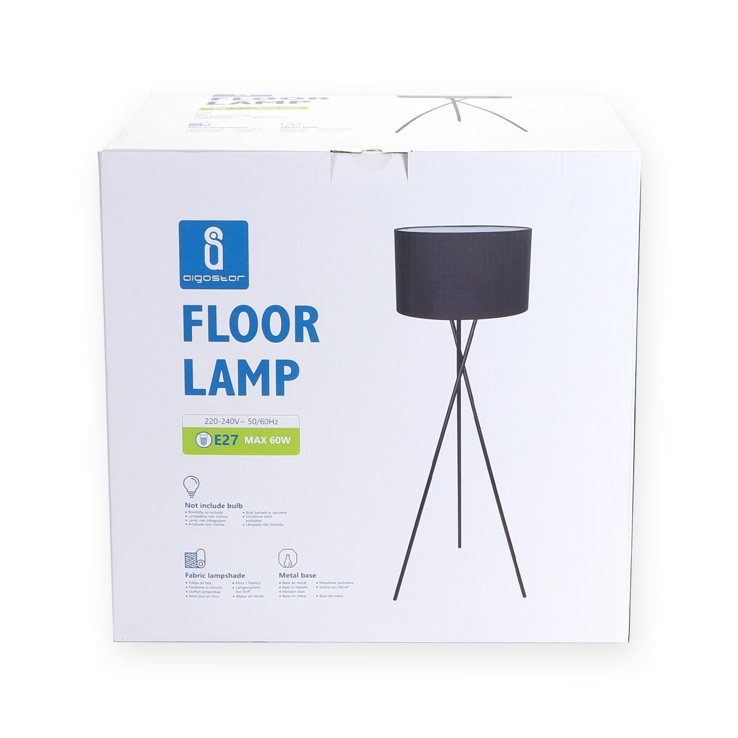 Metal Floor Lamp (Without Light Source) E27