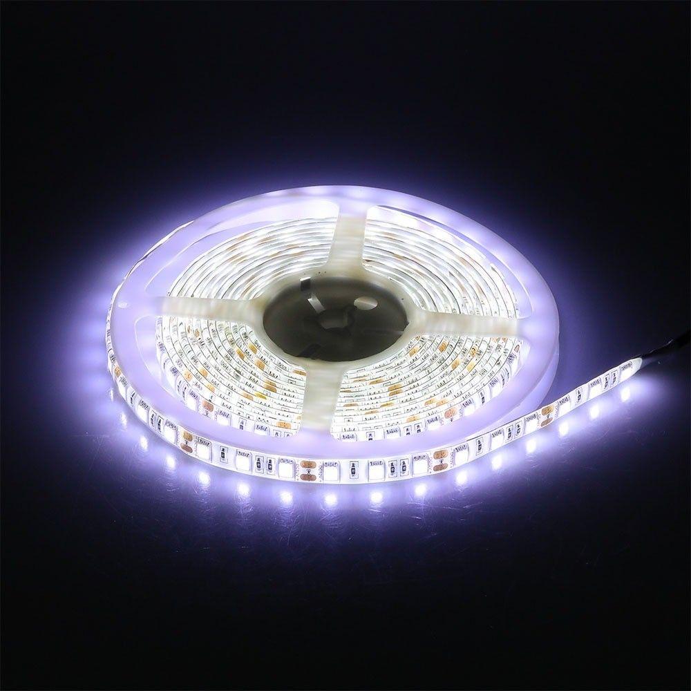 VT-5050-60 10.8W LED STRIP LIGHT 6000K IP65 (5M/ROLL)(PRICE PER M)