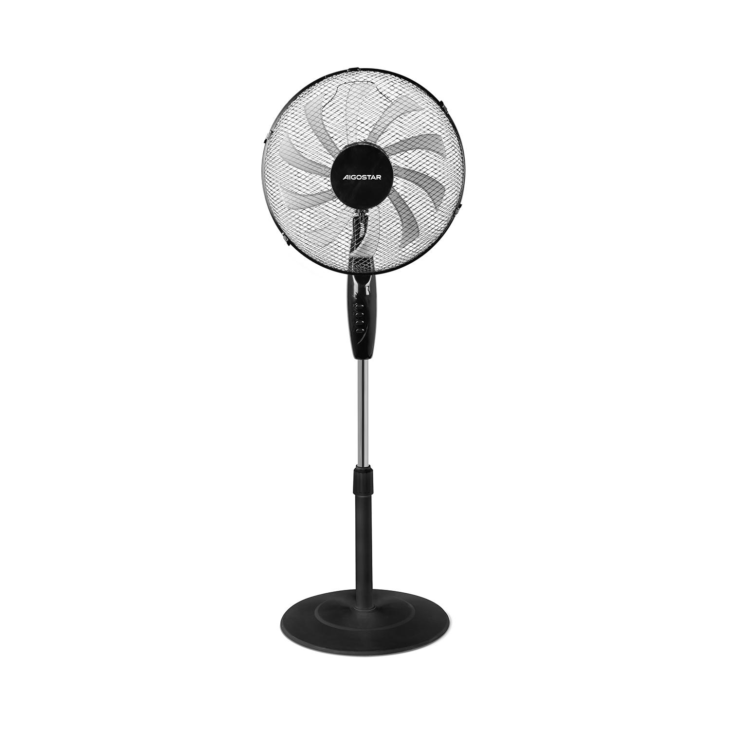 10-blade mechanical stand fan