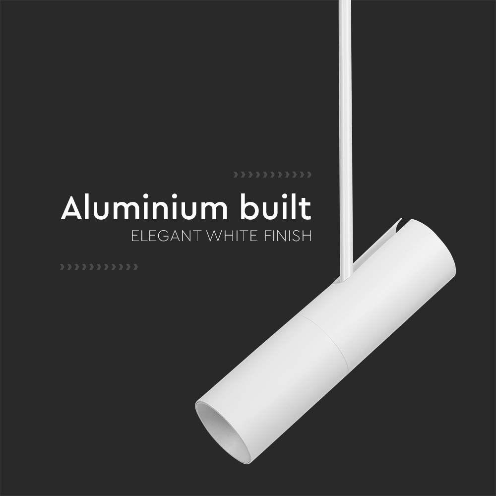 VT-7900 GU10 ALUMINUM LAMP HOLDER FITTING WHITE